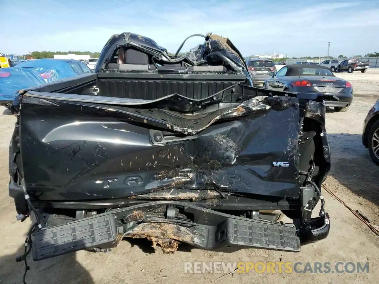 6 Photograph of a damaged car 3TMCZ5ANXPM624566 TOYOTA TACOMA 2023