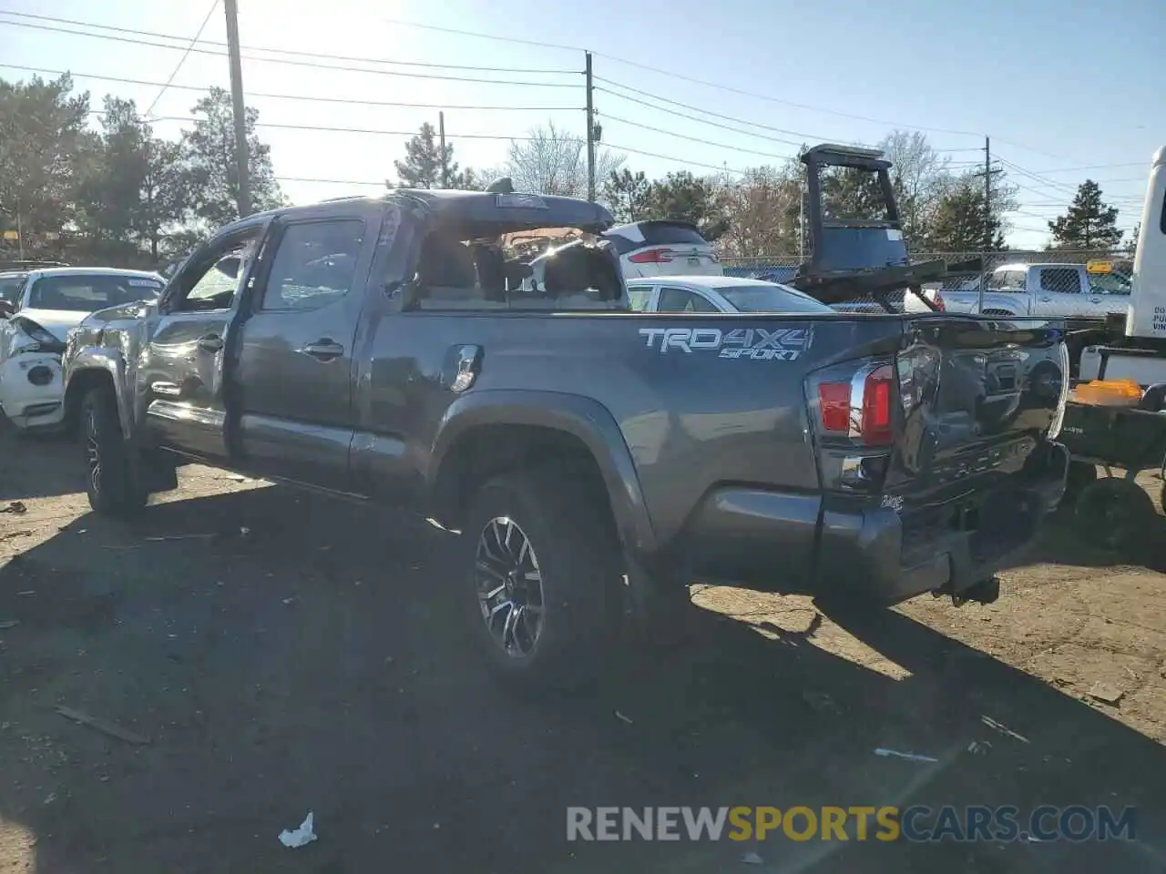 2 Photograph of a damaged car 3TMDZ5BN0PM148315 TOYOTA TACOMA 2023