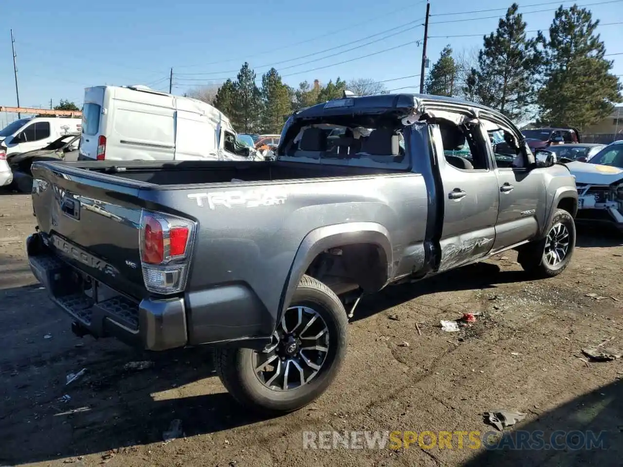 3 Photograph of a damaged car 3TMDZ5BN0PM148315 TOYOTA TACOMA 2023