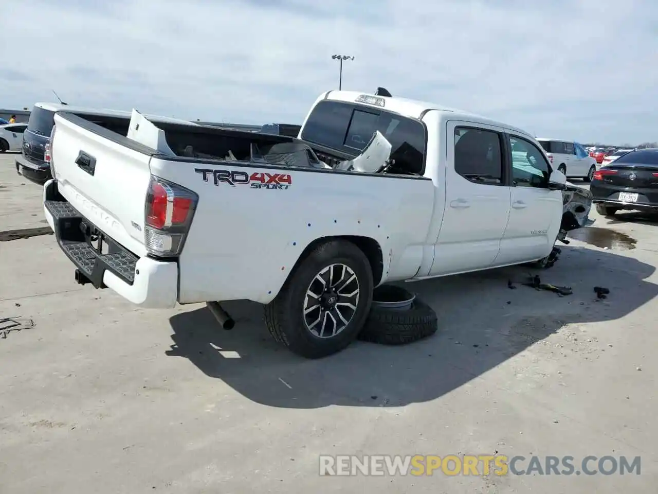 3 Photograph of a damaged car 3TMDZ5BN0PM152753 TOYOTA TACOMA 2023