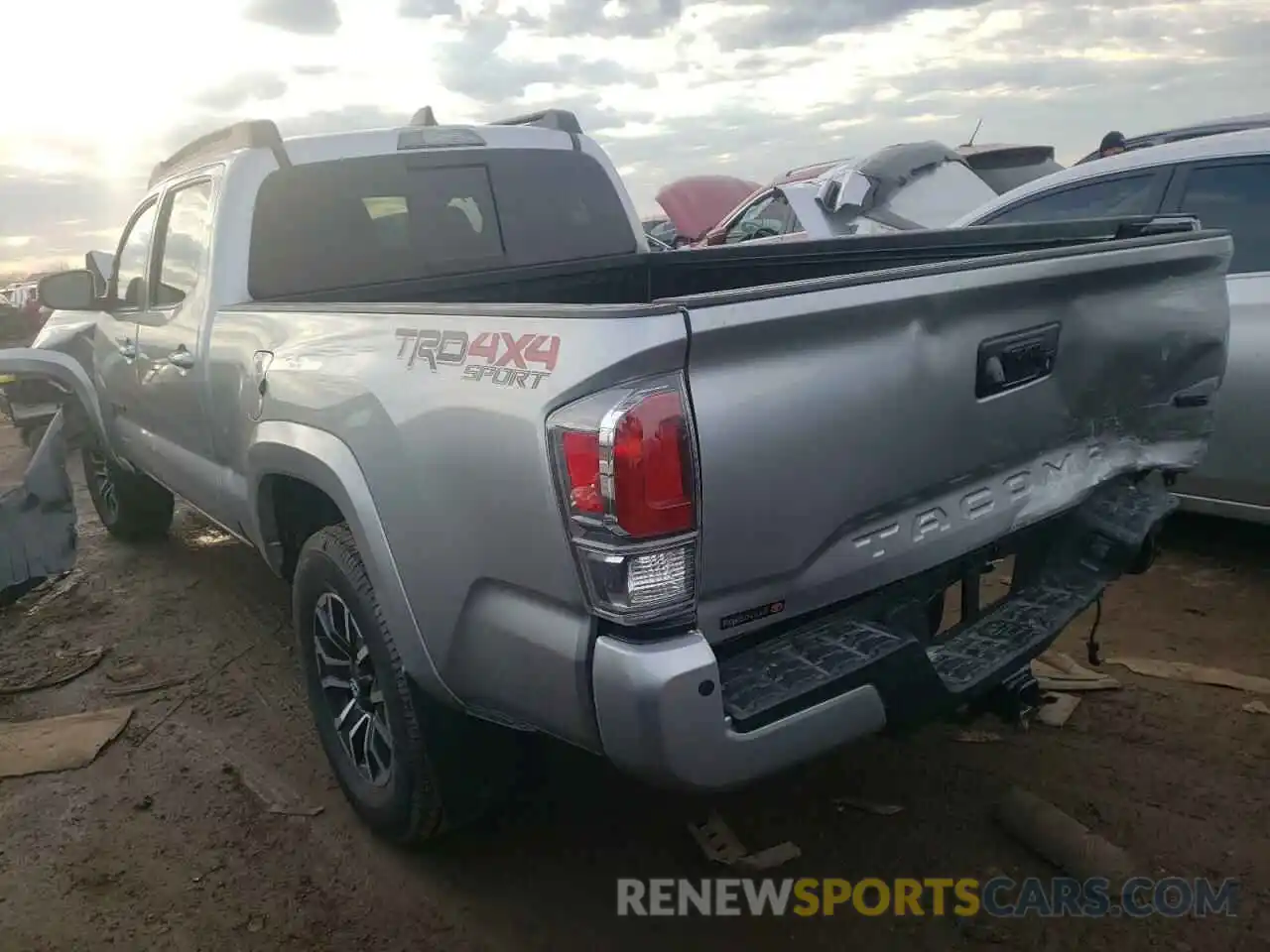 2 Photograph of a damaged car 3TMDZ5BN1PM160358 TOYOTA TACOMA 2023