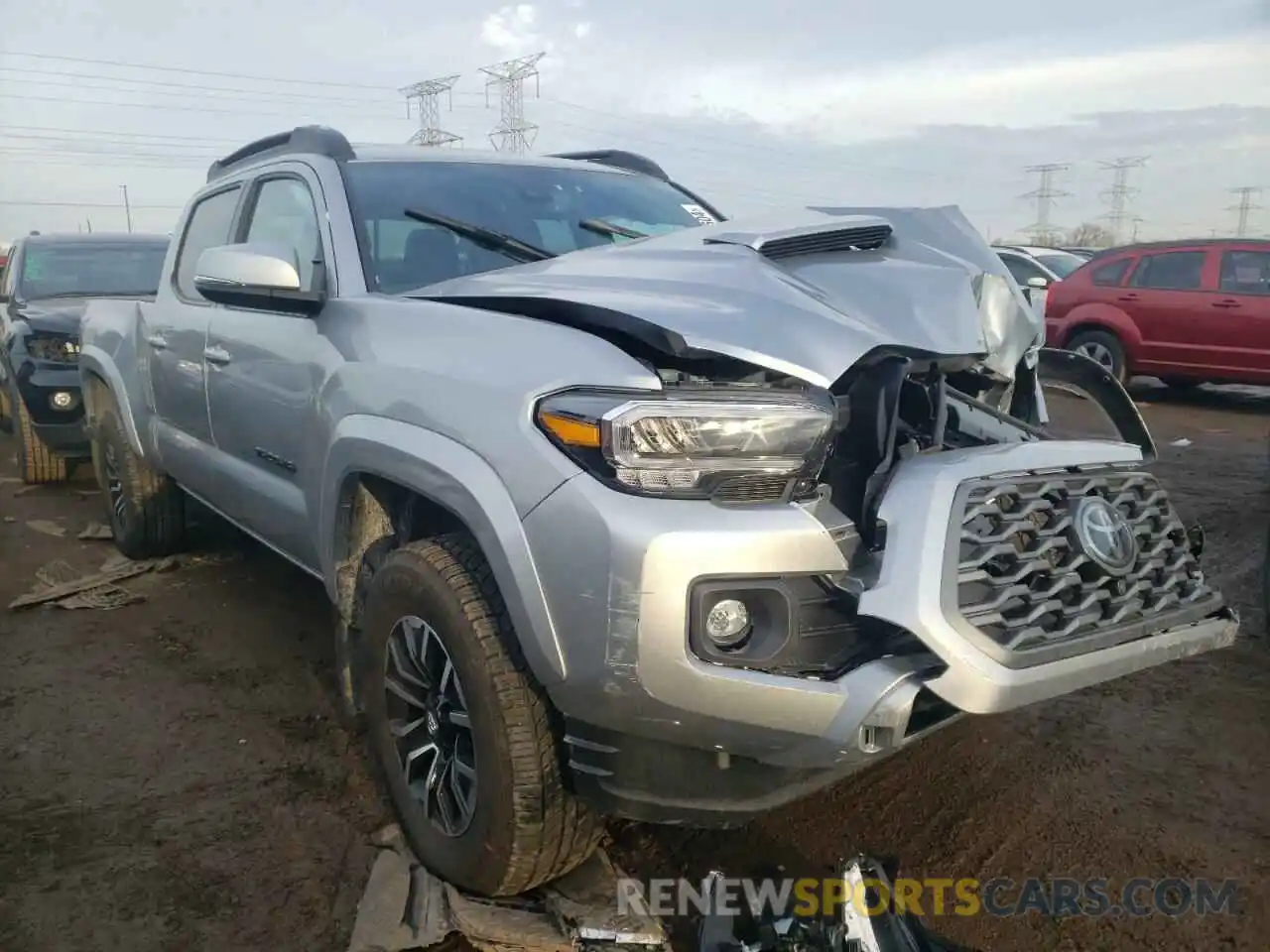 4 Photograph of a damaged car 3TMDZ5BN1PM160358 TOYOTA TACOMA 2023