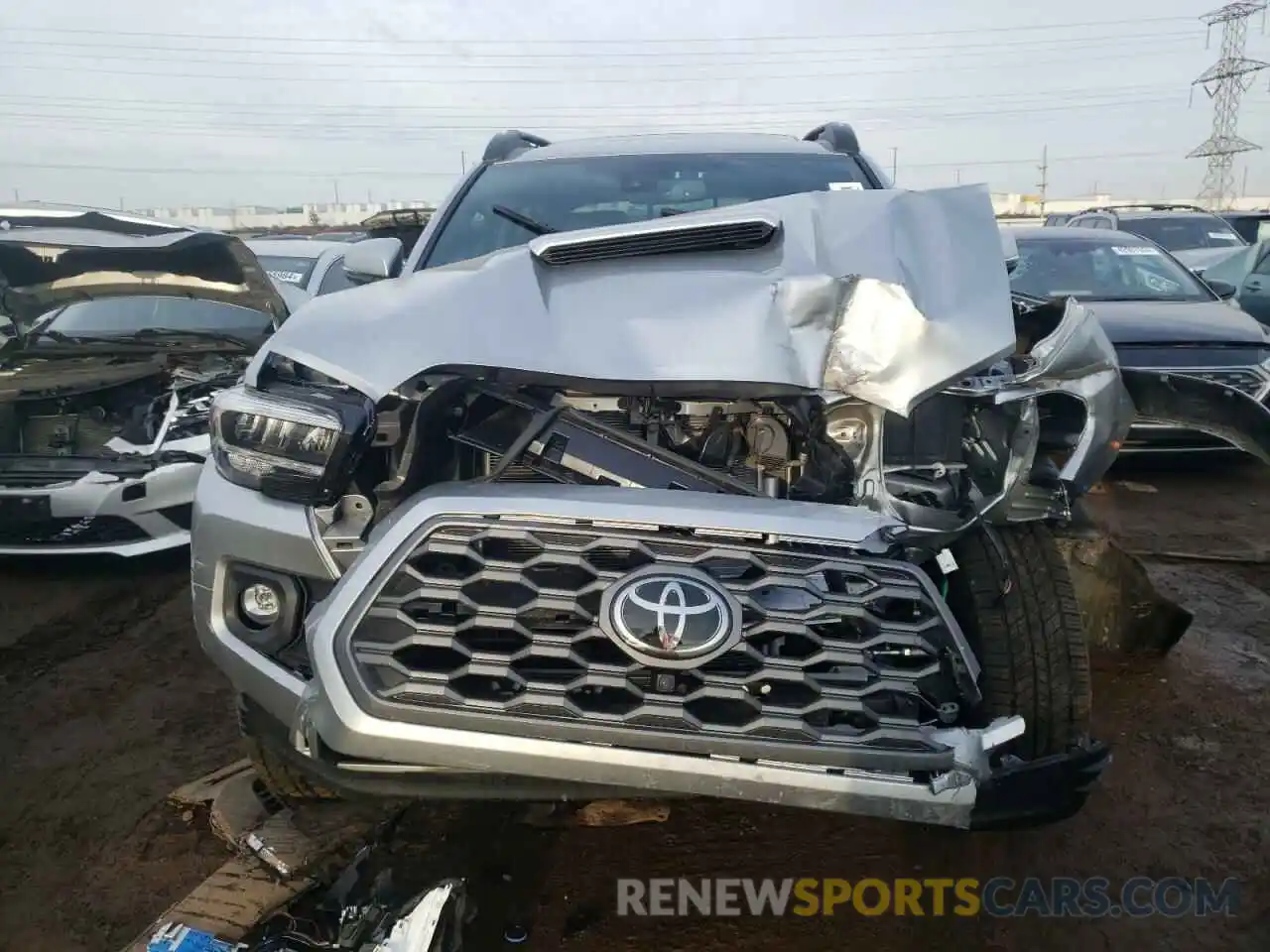 5 Photograph of a damaged car 3TMDZ5BN1PM160358 TOYOTA TACOMA 2023