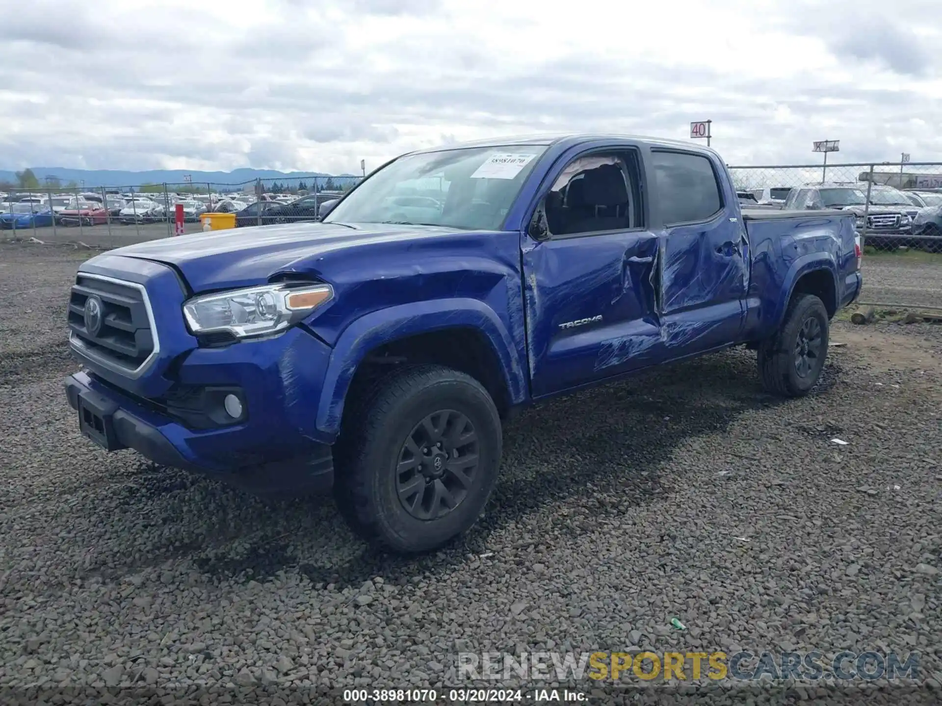 2 Photograph of a damaged car 3TMDZ5BN2PM155671 TOYOTA TACOMA 2023