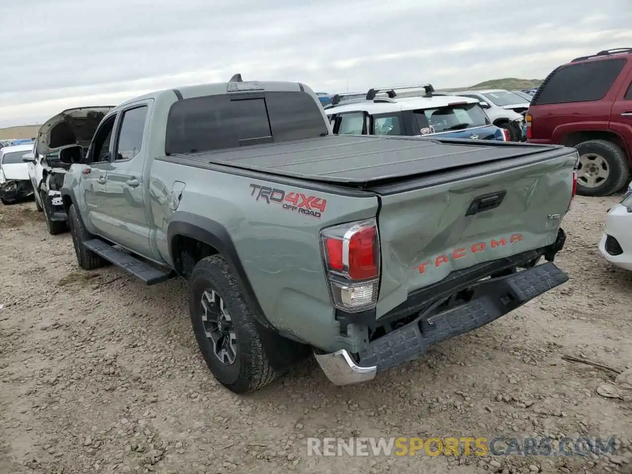 2 Photograph of a damaged car 3TMDZ5BN5PM143160 TOYOTA TACOMA 2023