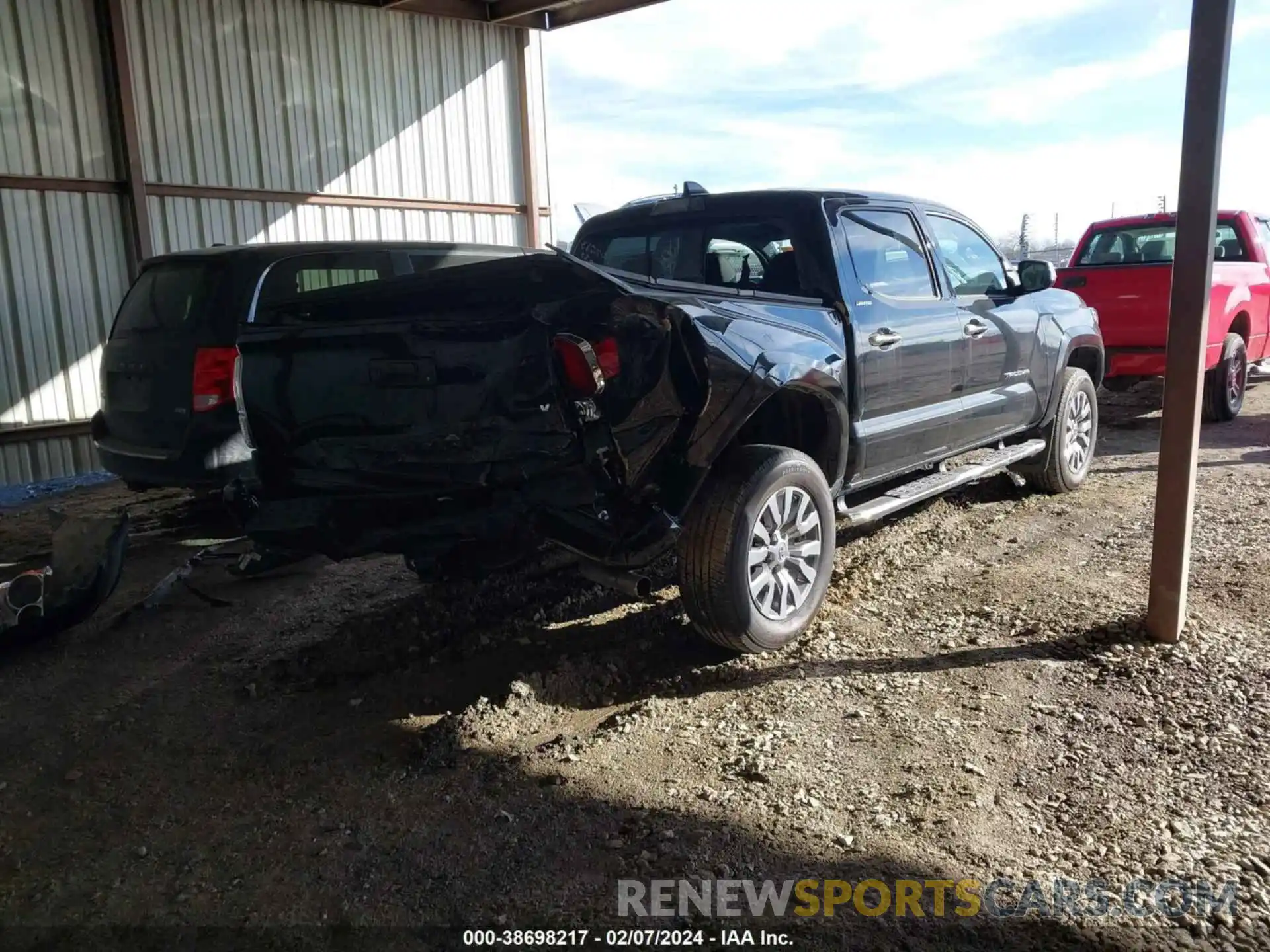 4 Photograph of a damaged car 3TMEZ5CN7PM211610 TOYOTA TACOMA 2023