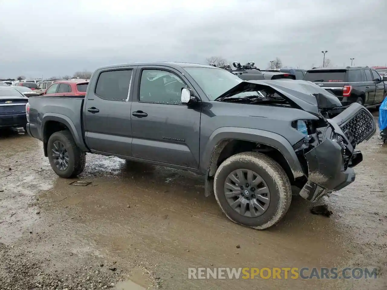 4 Photograph of a damaged car 3TMGZ5ANXPM633852 TOYOTA TACOMA 2023