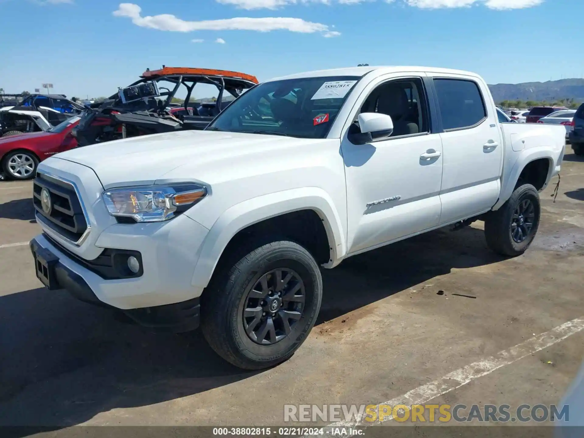 2 Фотография поврежденного автомобиля 3TYAZ5CN3PT031592 TOYOTA TACOMA 2023