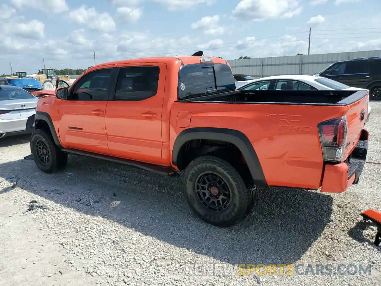 2 Photograph of a damaged car 3TYCZ5AN0PT136604 TOYOTA TACOMA 2023