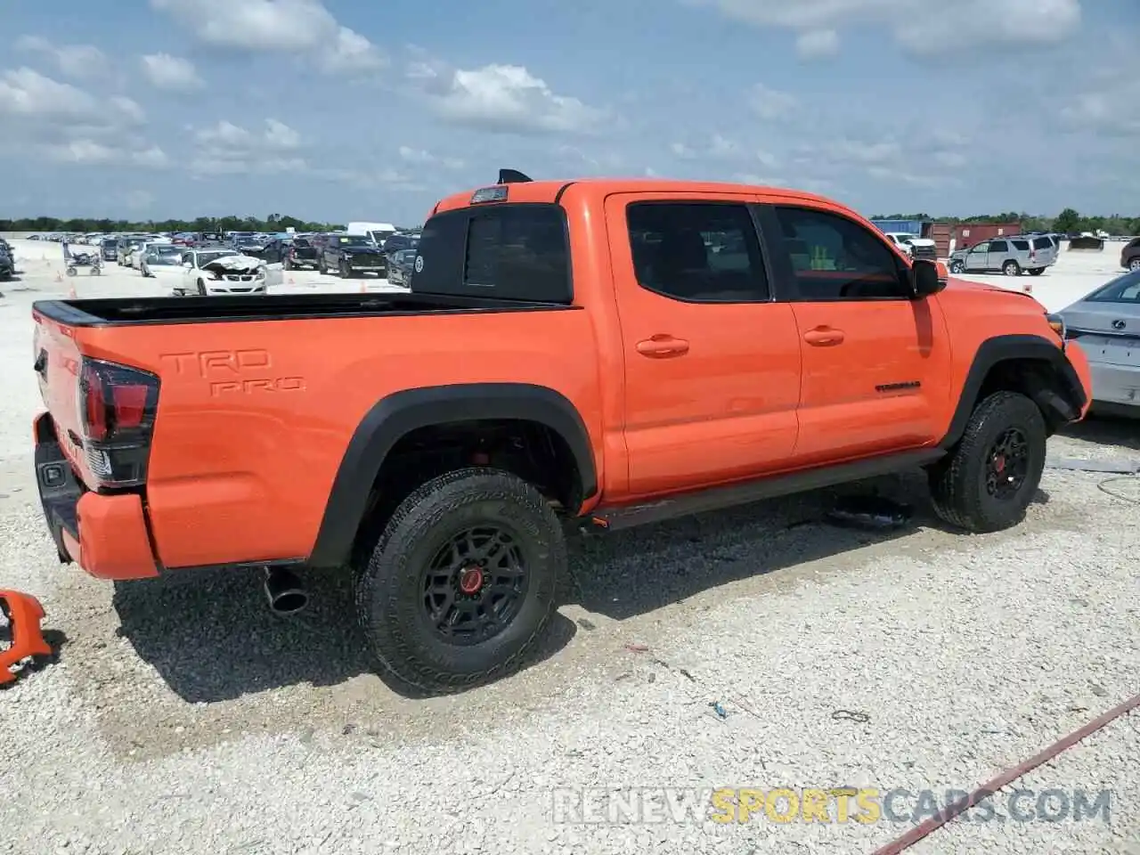 3 Photograph of a damaged car 3TYCZ5AN0PT136604 TOYOTA TACOMA 2023