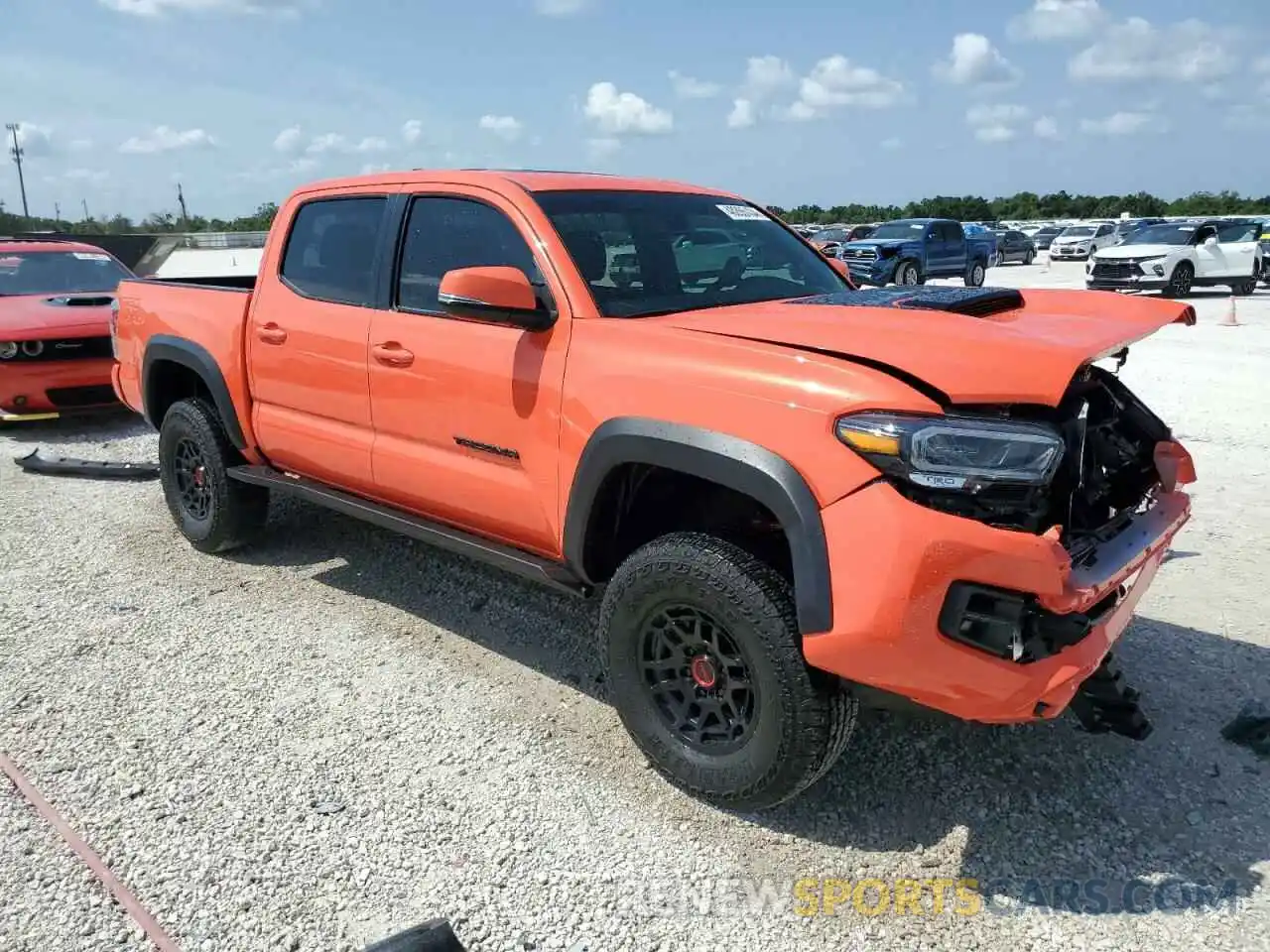 4 Photograph of a damaged car 3TYCZ5AN0PT136604 TOYOTA TACOMA 2023