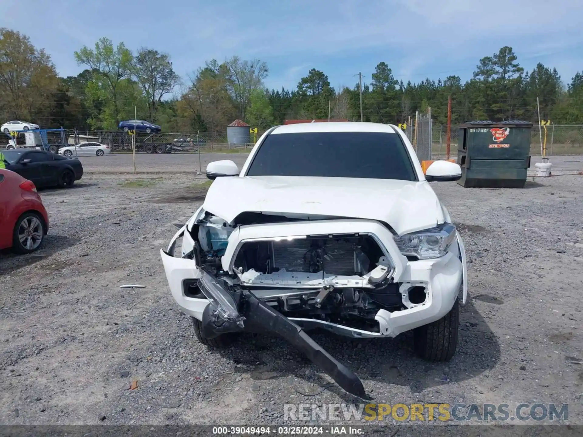 12 Photograph of a damaged car 3TYCZ5AN1PT179140 TOYOTA TACOMA 2023