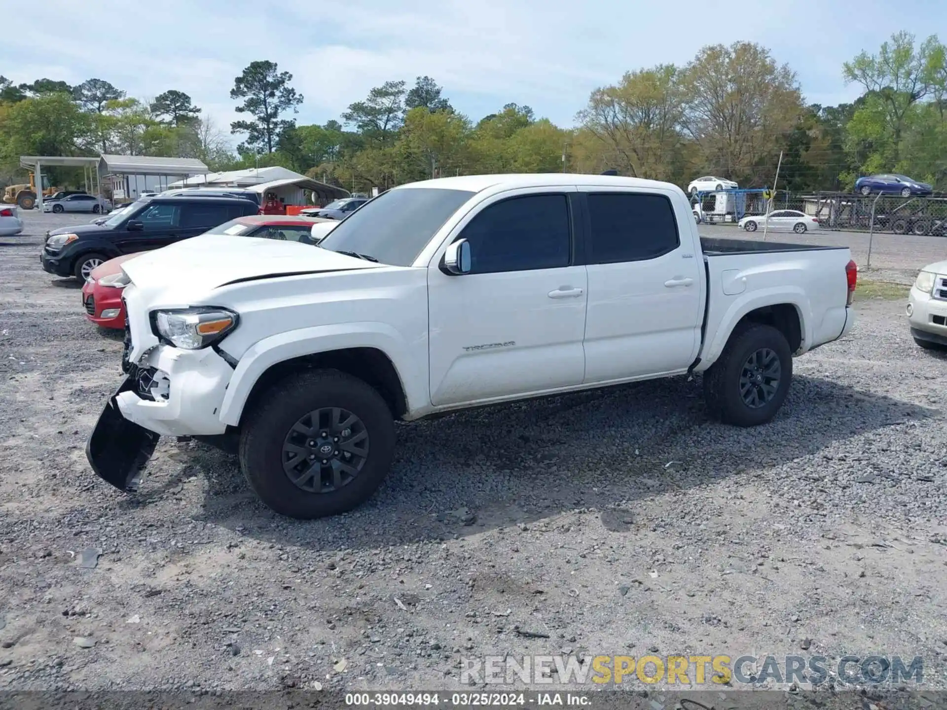 2 Photograph of a damaged car 3TYCZ5AN1PT179140 TOYOTA TACOMA 2023