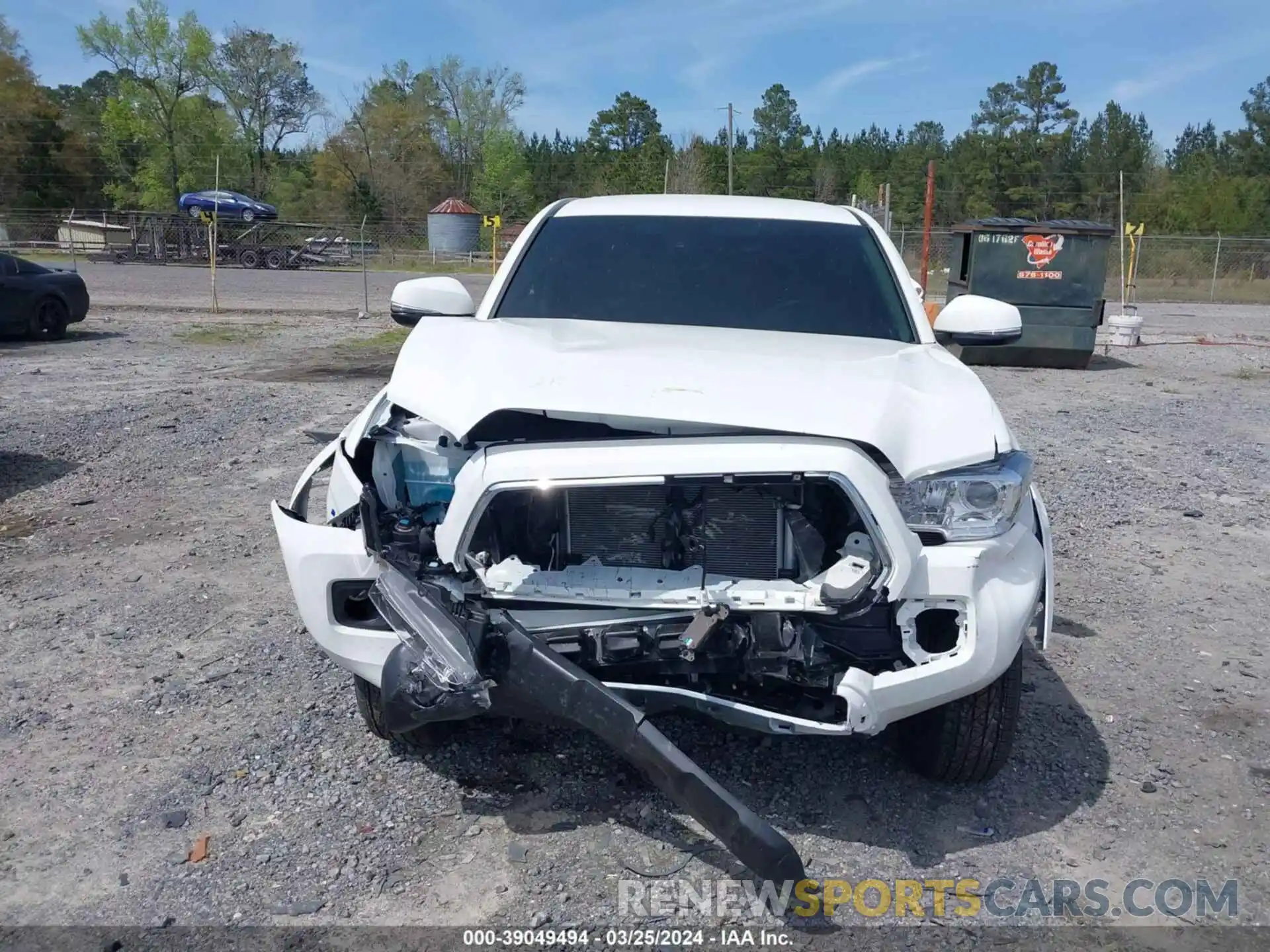 6 Photograph of a damaged car 3TYCZ5AN1PT179140 TOYOTA TACOMA 2023