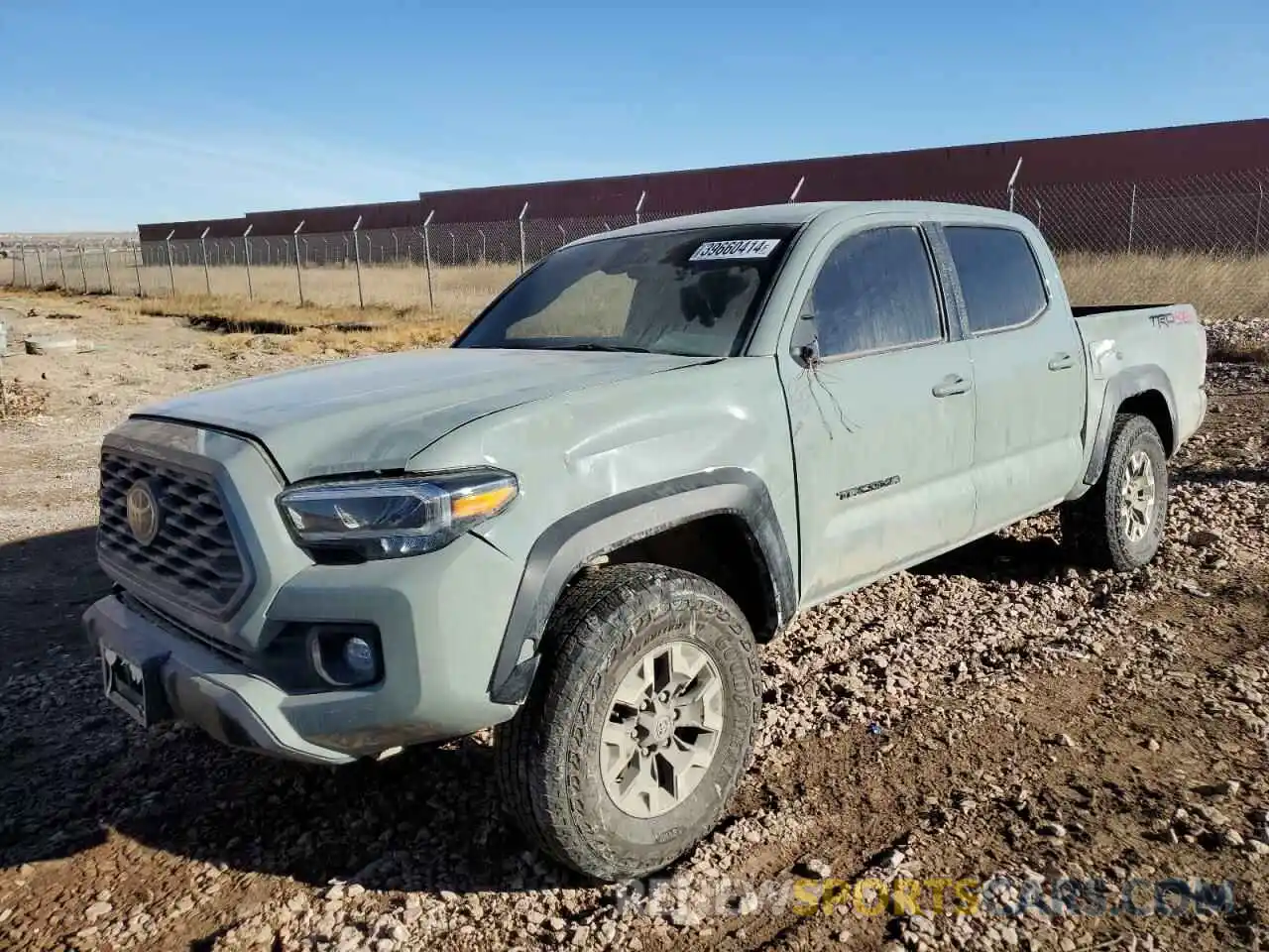 1 Photograph of a damaged car 3TYCZ5AN4PT107199 TOYOTA TACOMA 2023