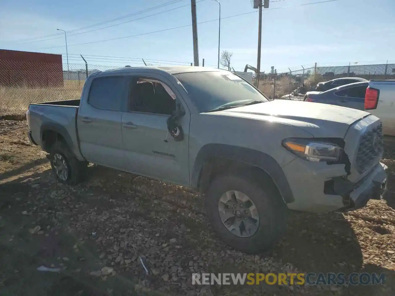 4 Фотография поврежденного автомобиля 3TYCZ5AN4PT107199 TOYOTA TACOMA 2023