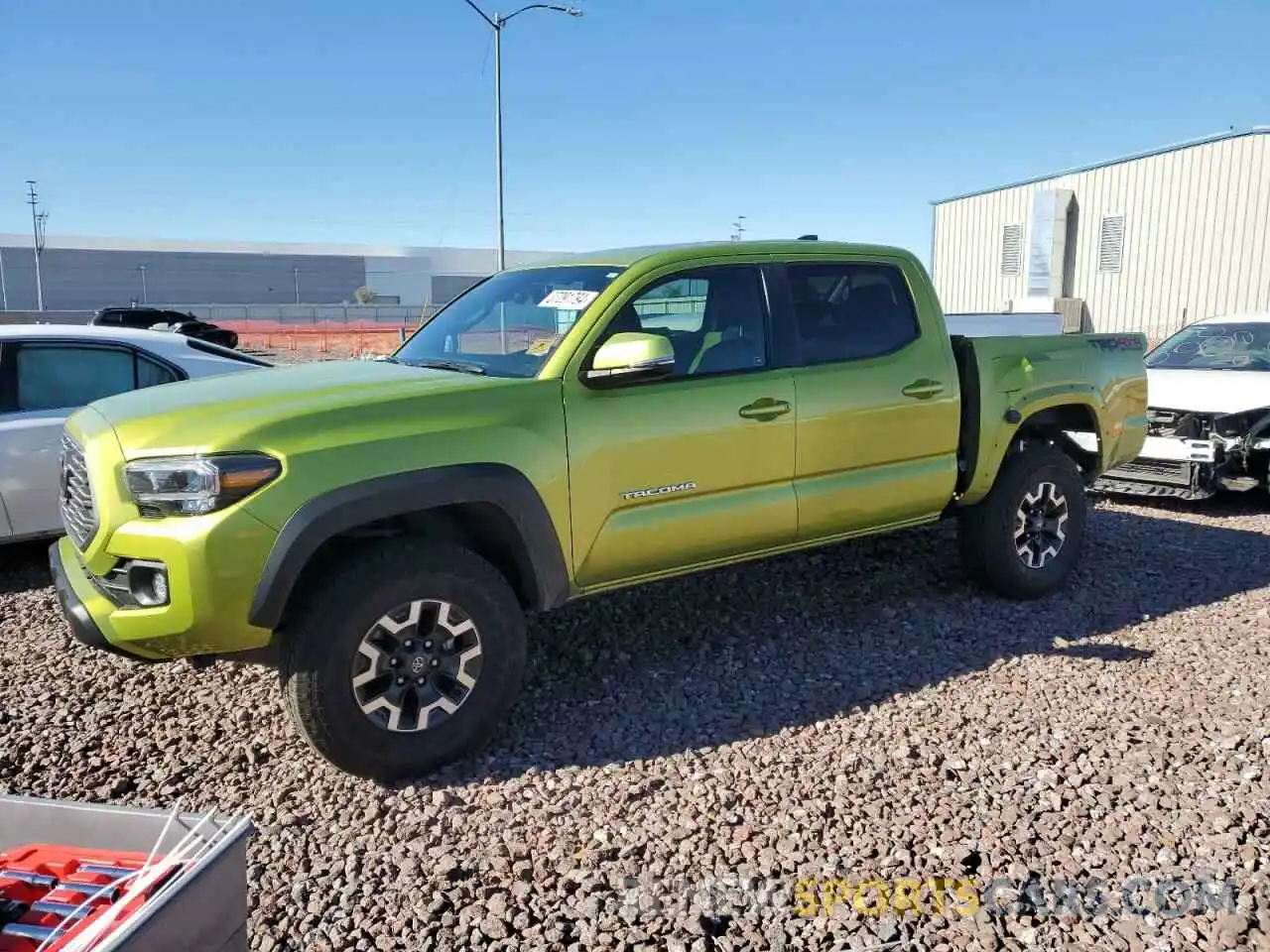 1 Photograph of a damaged car 3TYCZ5AN4PT127047 TOYOTA TACOMA 2023