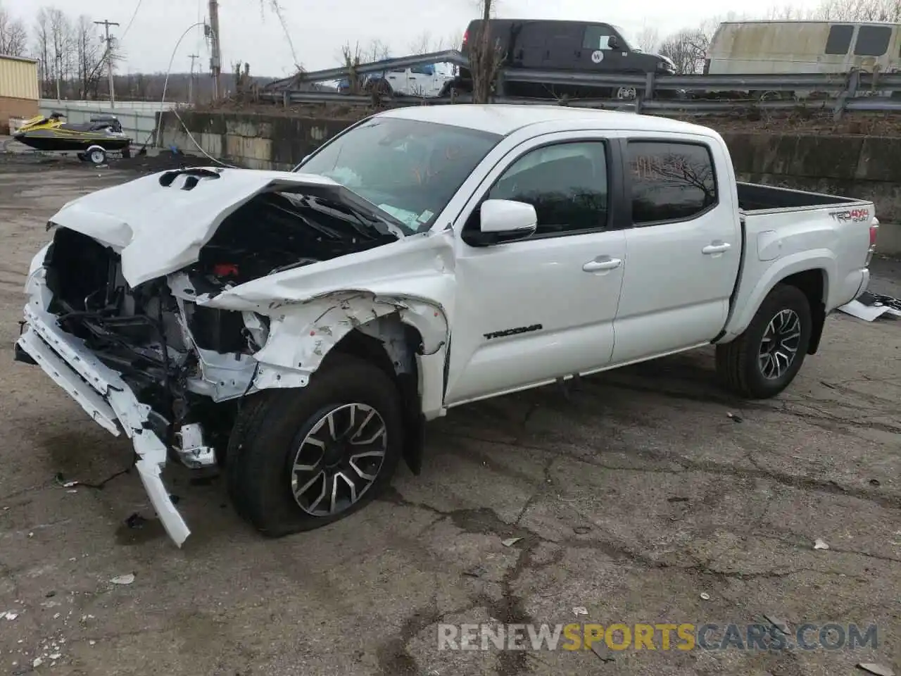 1 Photograph of a damaged car 3TYCZ5AN7PT172970 TOYOTA TACOMA 2023