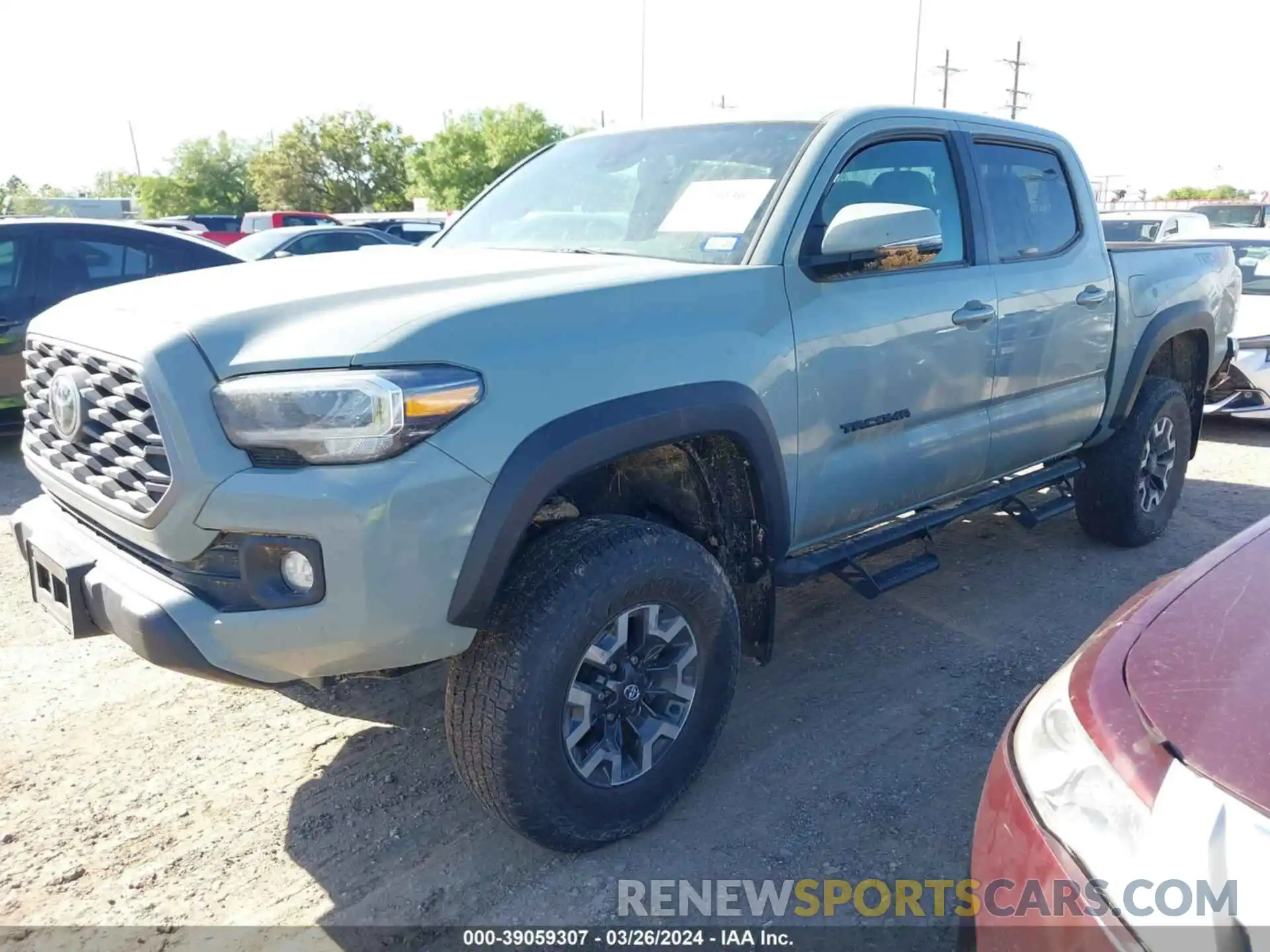 2 Photograph of a damaged car 3TYCZ5AN8PT133398 TOYOTA TACOMA 2023