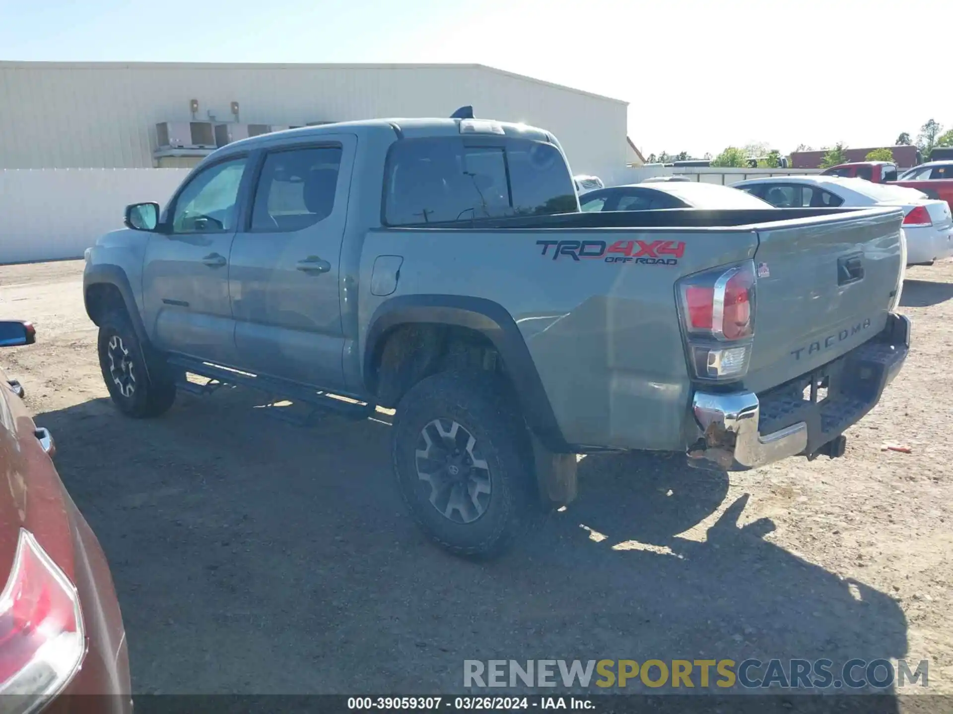 3 Photograph of a damaged car 3TYCZ5AN8PT133398 TOYOTA TACOMA 2023