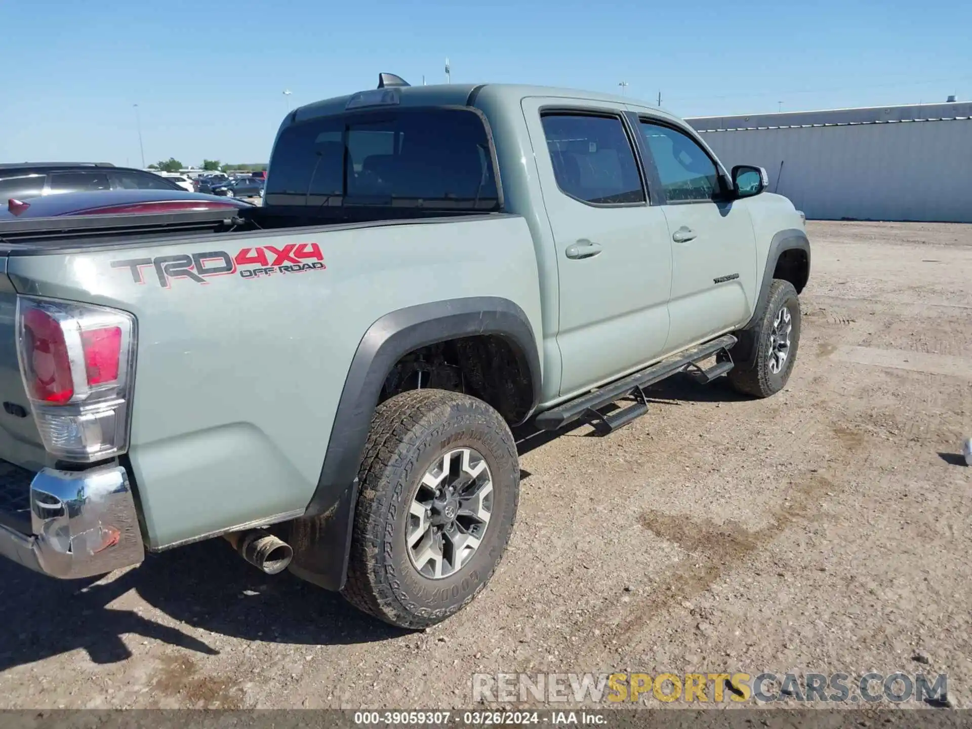 4 Photograph of a damaged car 3TYCZ5AN8PT133398 TOYOTA TACOMA 2023