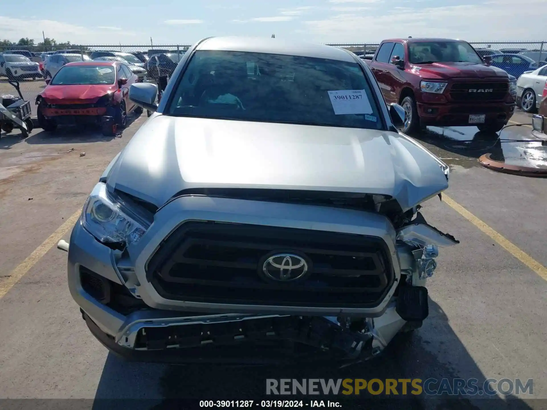 12 Photograph of a damaged car 3TYCZ5AN8PT148614 TOYOTA TACOMA 2023