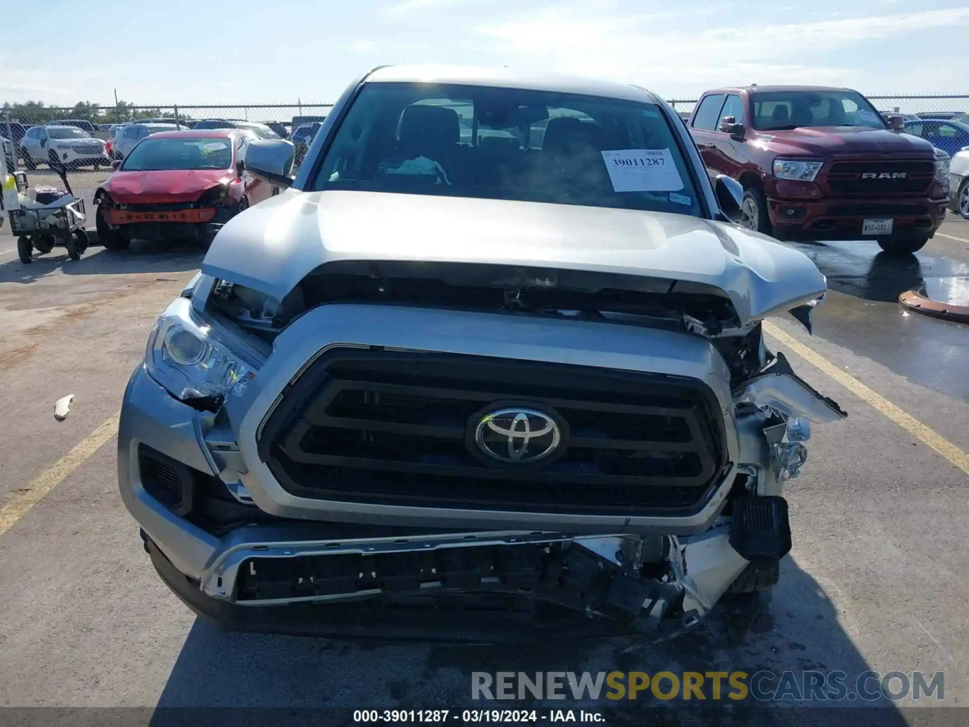 17 Photograph of a damaged car 3TYCZ5AN8PT148614 TOYOTA TACOMA 2023