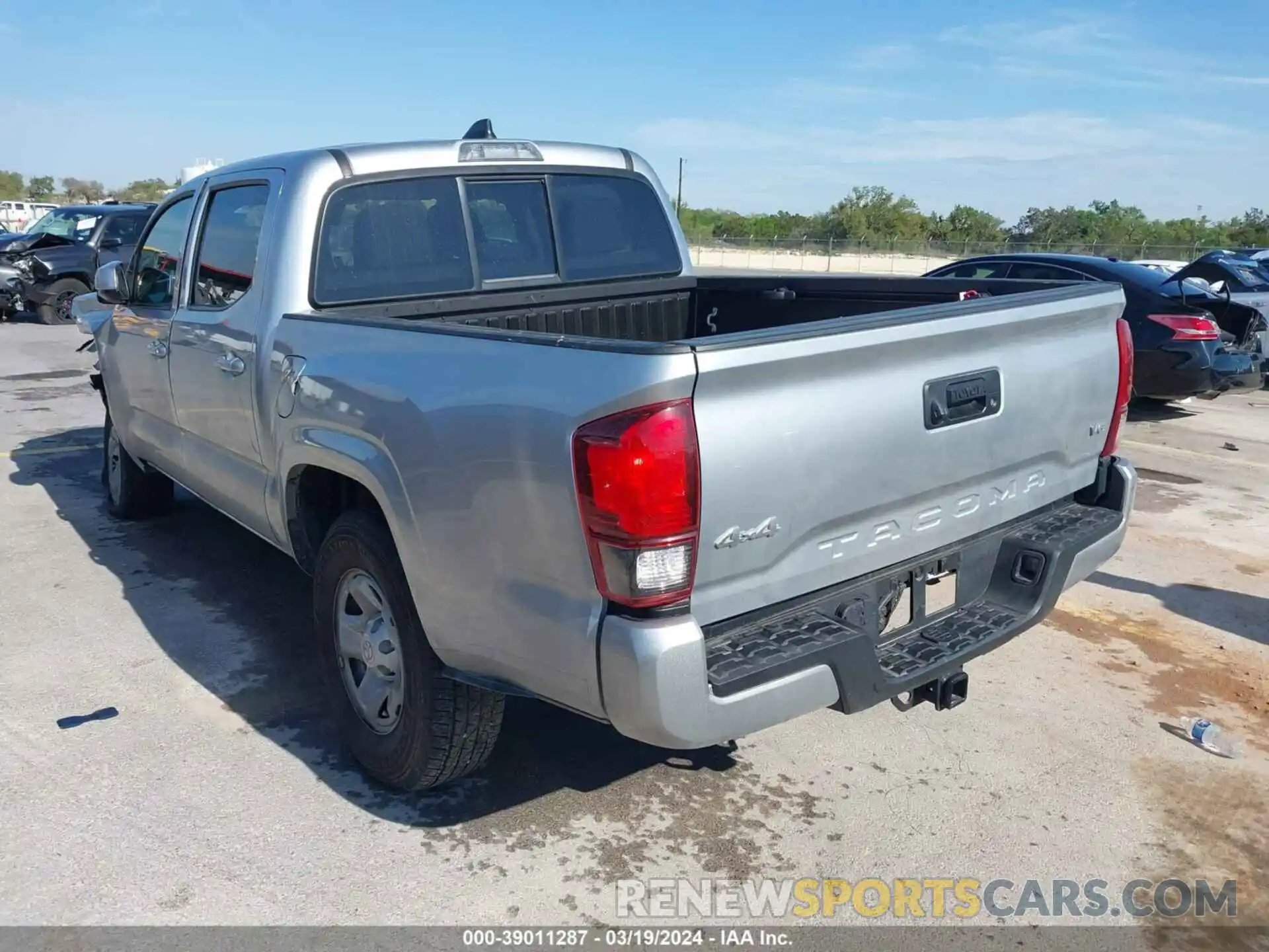 3 Photograph of a damaged car 3TYCZ5AN8PT148614 TOYOTA TACOMA 2023