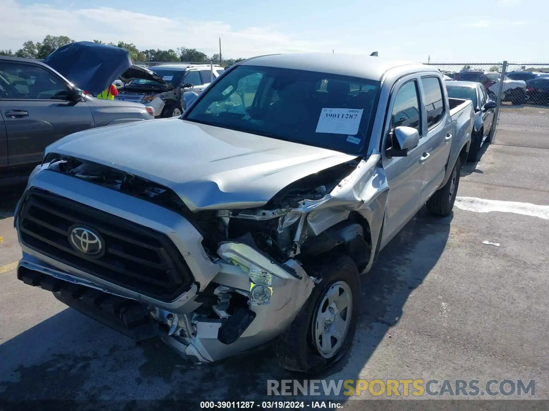 6 Photograph of a damaged car 3TYCZ5AN8PT148614 TOYOTA TACOMA 2023