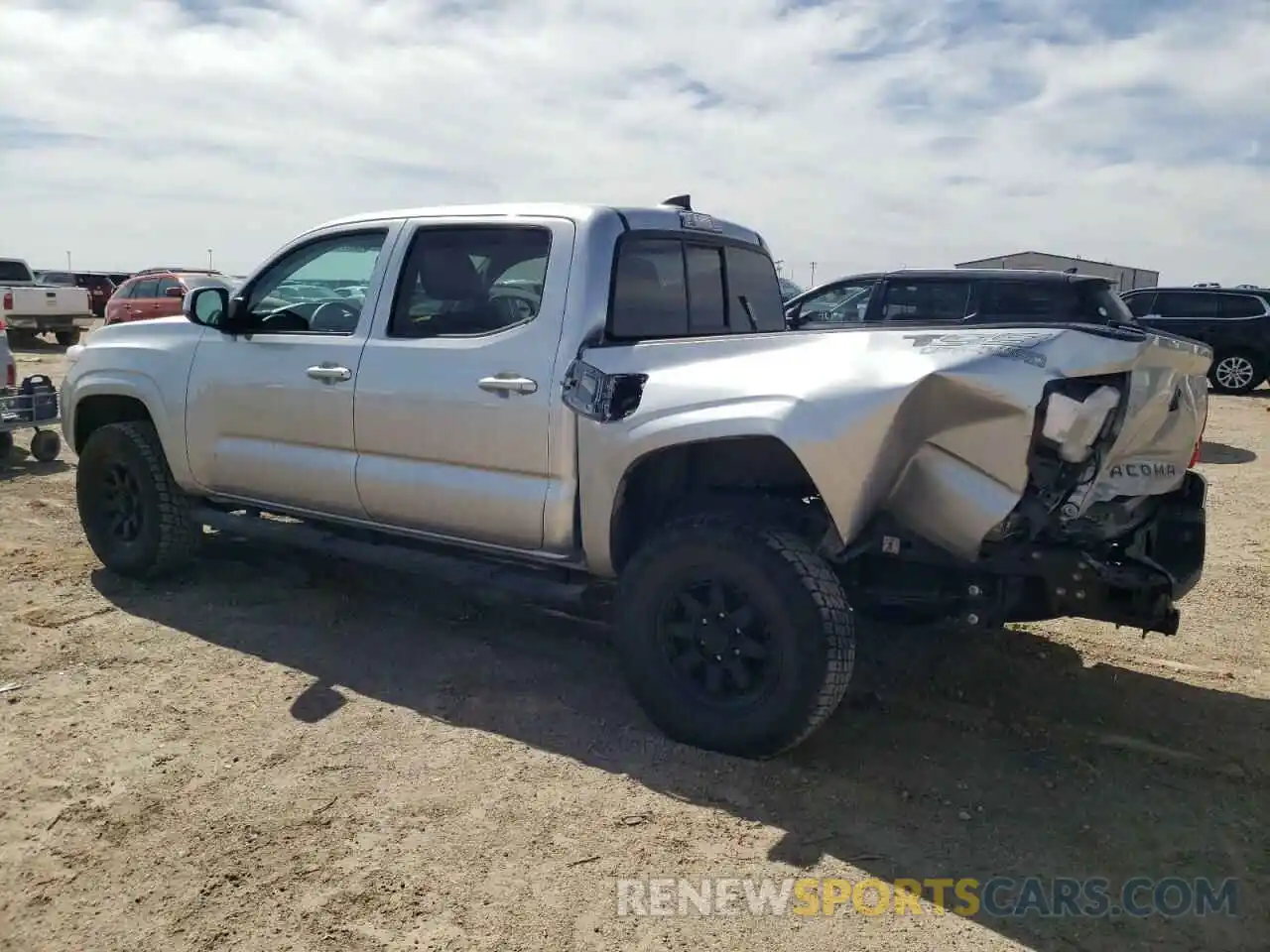 2 Photograph of a damaged car 3TYCZ5AN8PT160925 TOYOTA TACOMA 2023