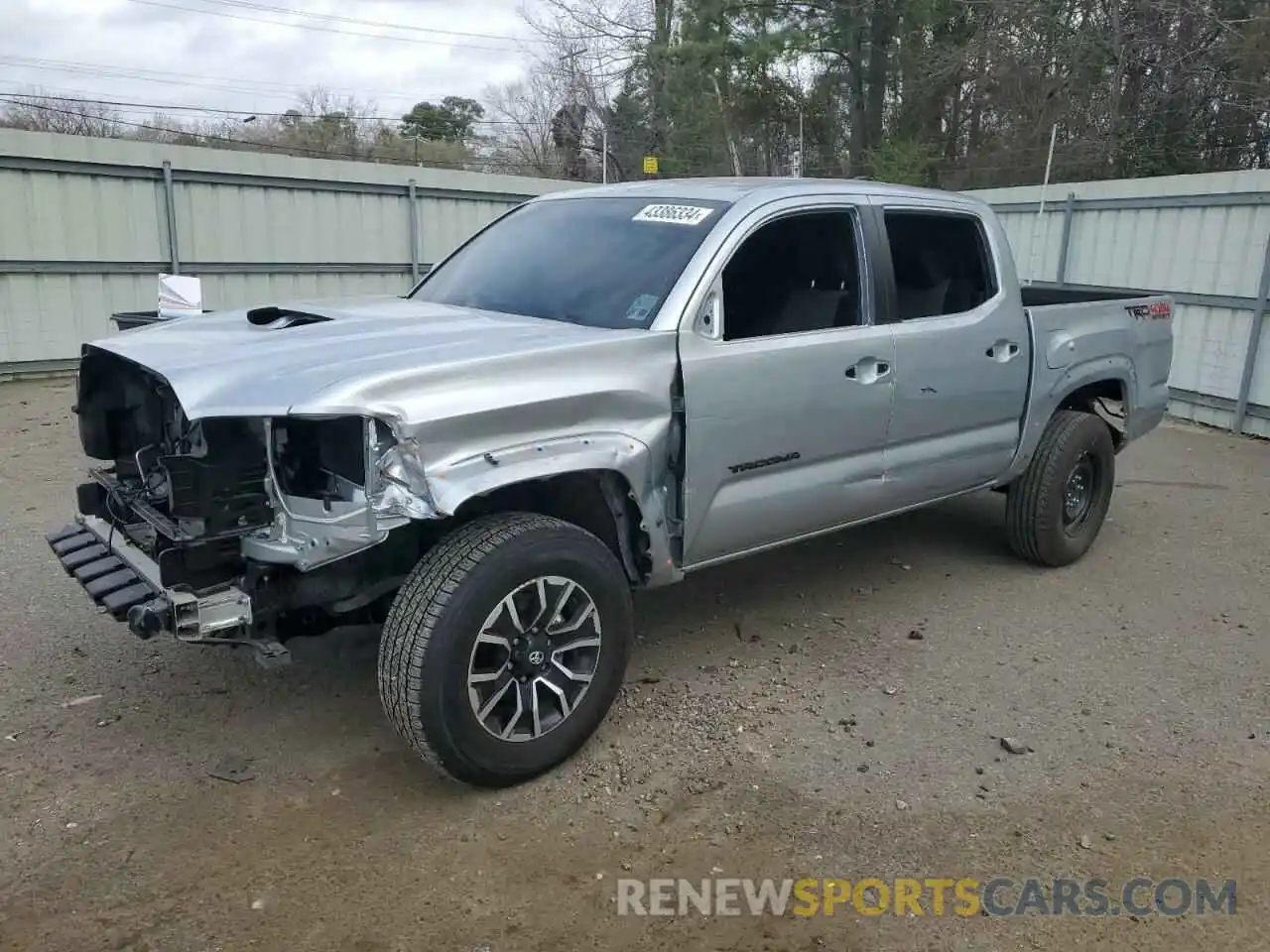 1 Photograph of a damaged car 3TYCZ5AN9PT159038 TOYOTA TACOMA 2023