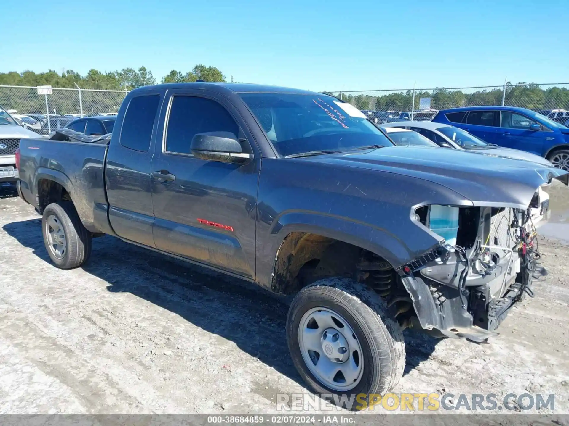 1 Photograph of a damaged car 3TYRX5GN7PT076120 TOYOTA TACOMA 2023