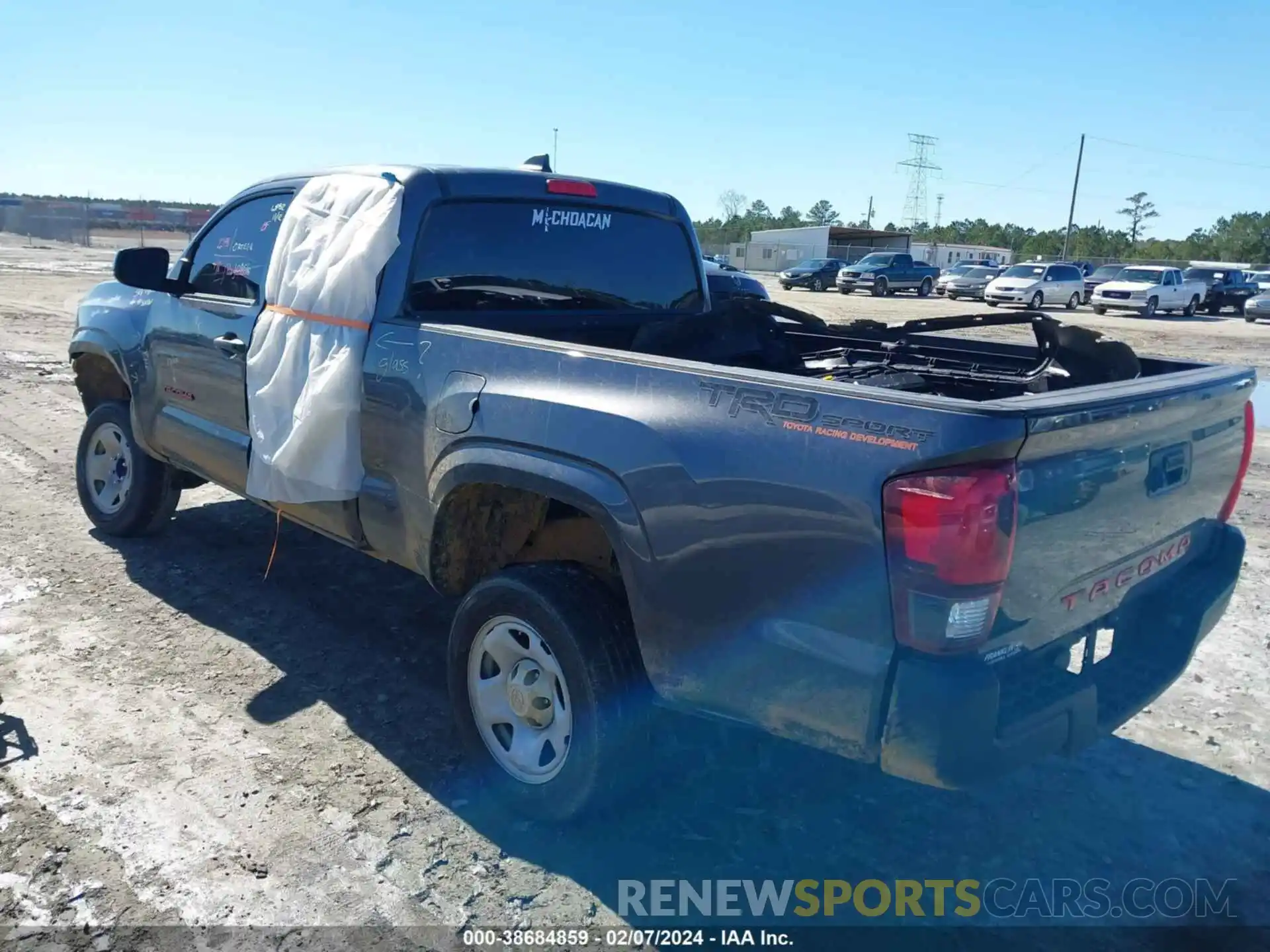 3 Photograph of a damaged car 3TYRX5GN7PT076120 TOYOTA TACOMA 2023