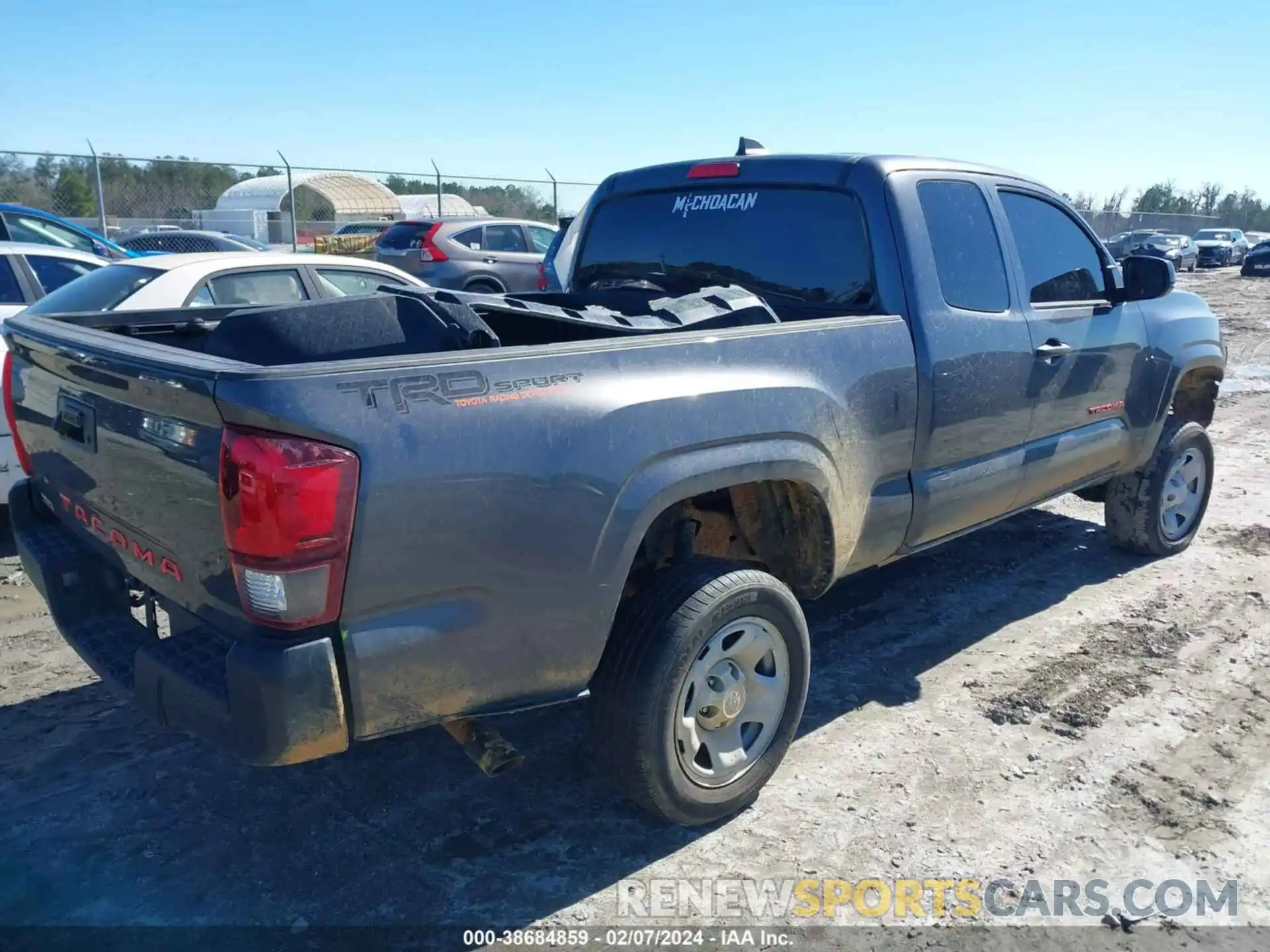 4 Photograph of a damaged car 3TYRX5GN7PT076120 TOYOTA TACOMA 2023