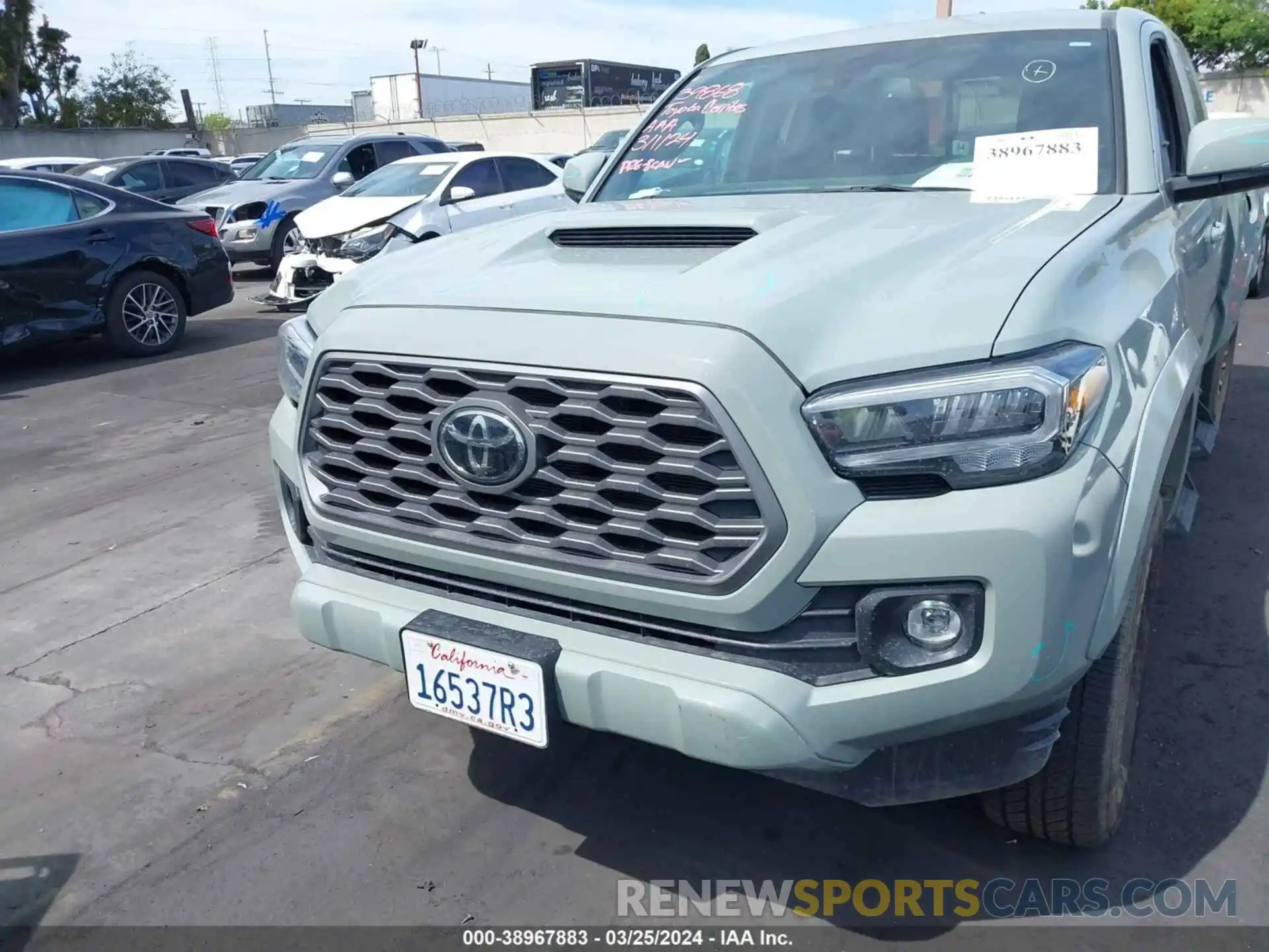 13 Photograph of a damaged car 3TYRZ5CN8PT026004 TOYOTA TACOMA 2023