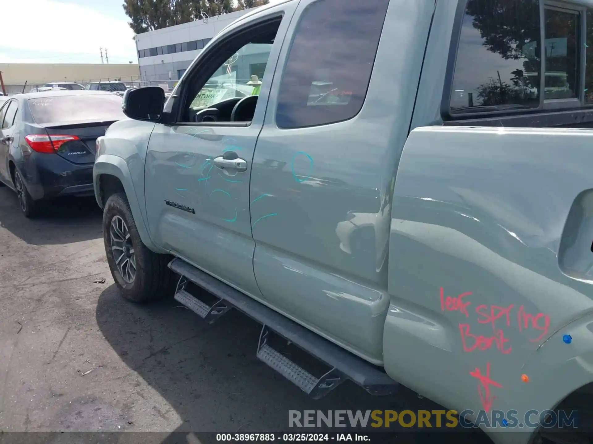 15 Photograph of a damaged car 3TYRZ5CN8PT026004 TOYOTA TACOMA 2023