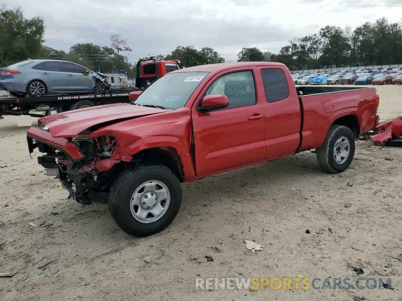 1 Photograph of a damaged car 3TYSX5EN6PT017967 TOYOTA TACOMA 2023