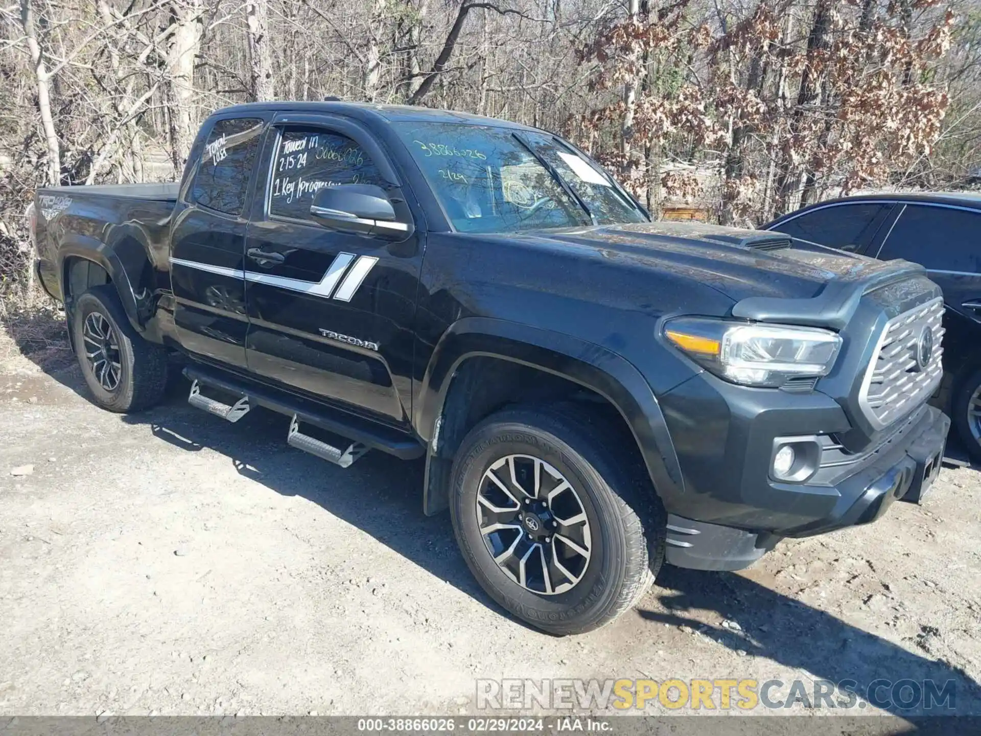 1 Photograph of a damaged car 3TYSZ5AN2PT154713 TOYOTA TACOMA 2023