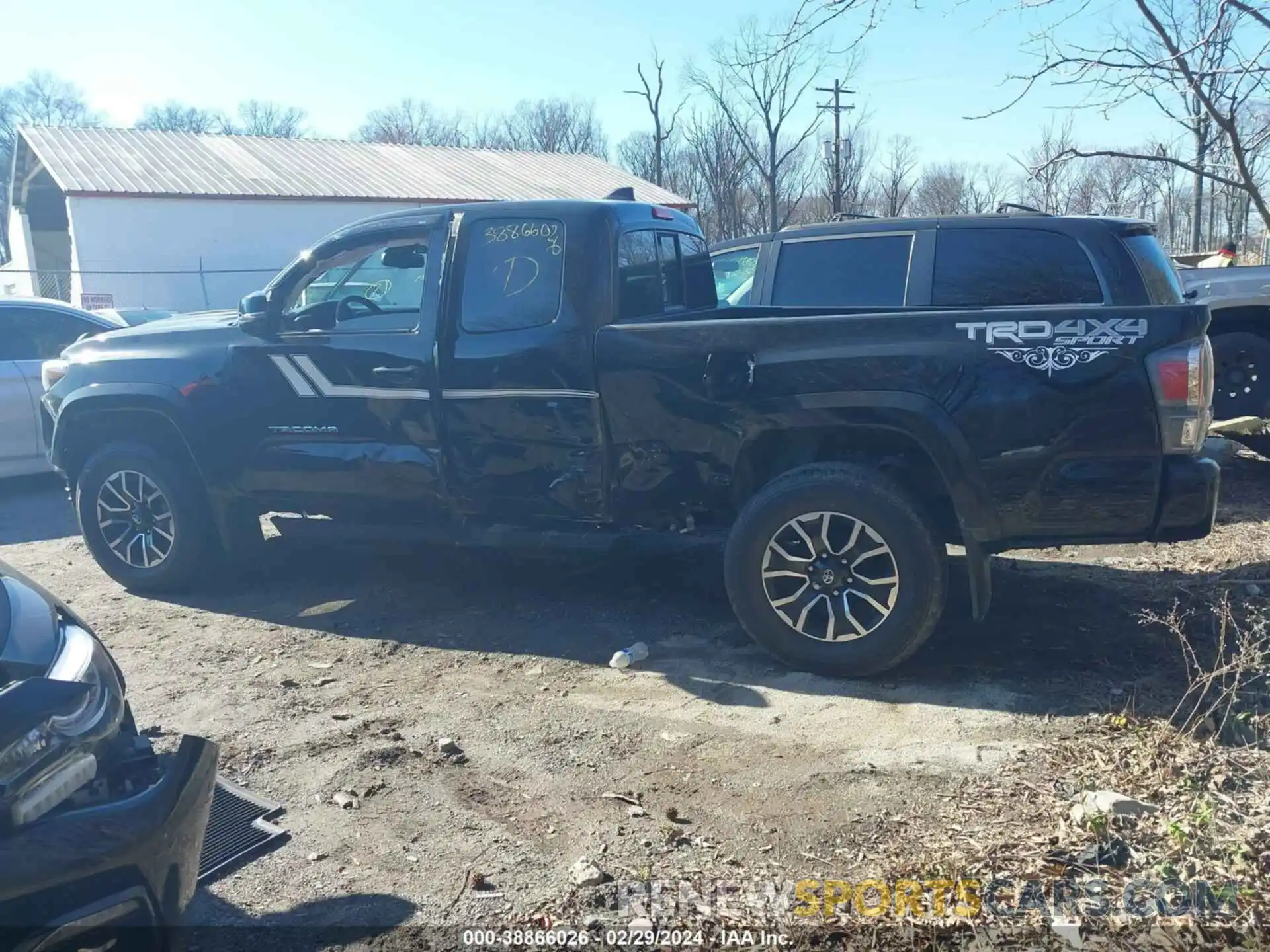 14 Photograph of a damaged car 3TYSZ5AN2PT154713 TOYOTA TACOMA 2023