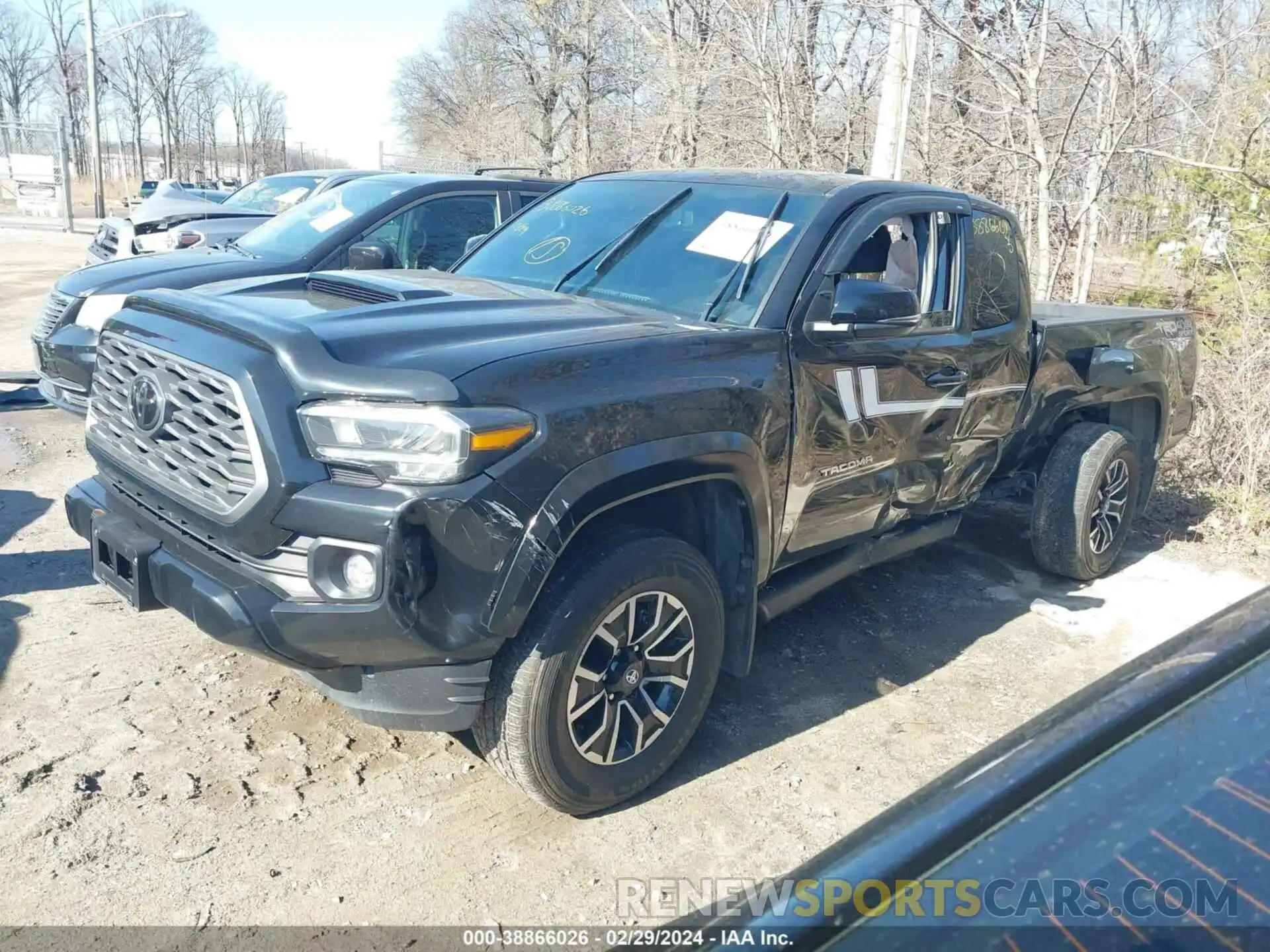 2 Photograph of a damaged car 3TYSZ5AN2PT154713 TOYOTA TACOMA 2023