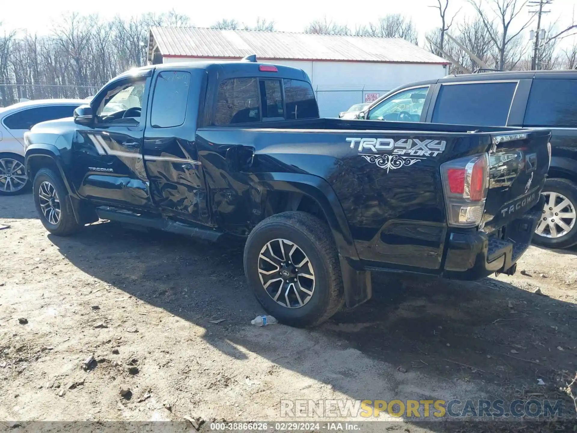 3 Photograph of a damaged car 3TYSZ5AN2PT154713 TOYOTA TACOMA 2023