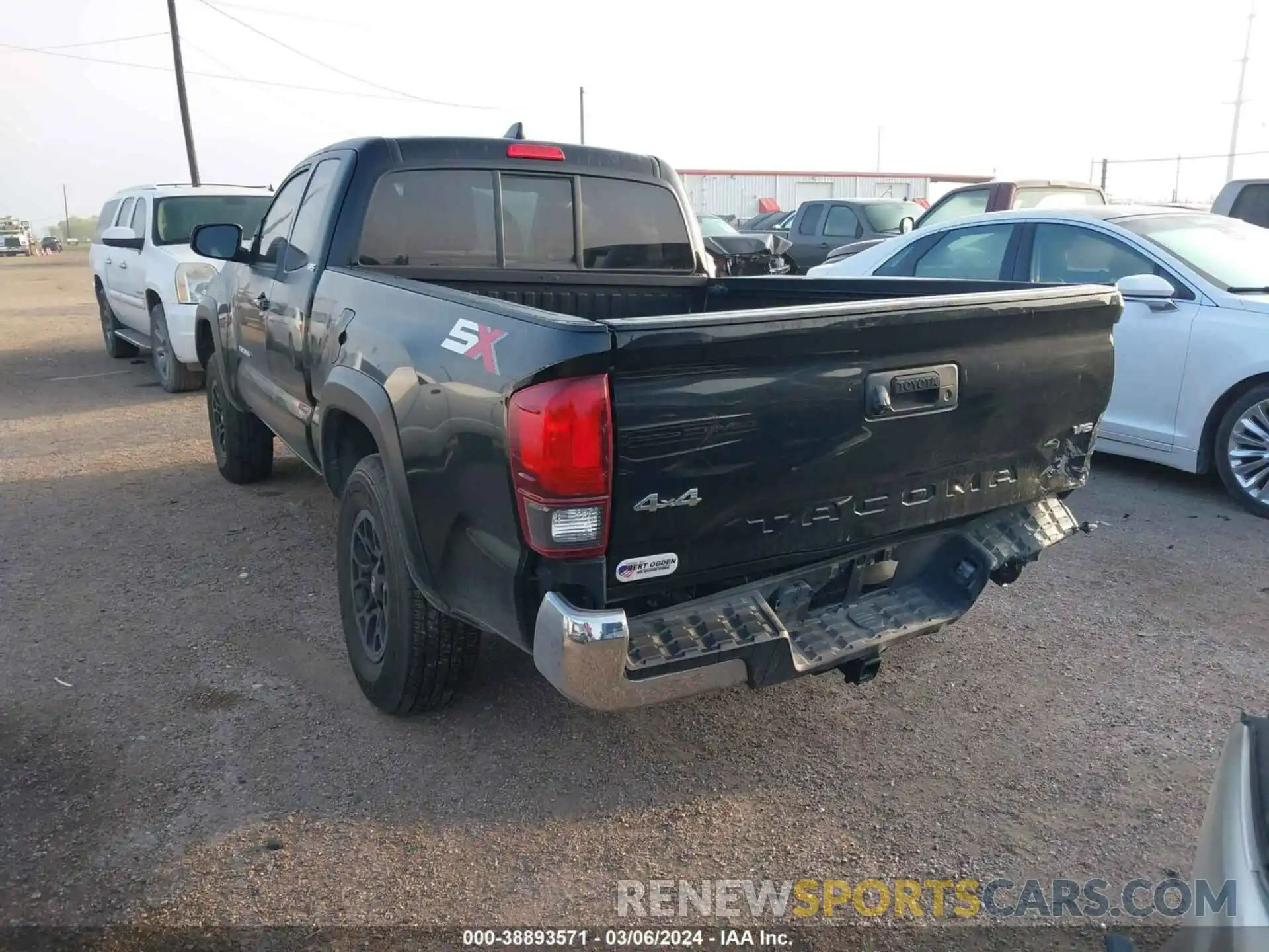 3 Photograph of a damaged car 3TYSZ5AN7PT105281 TOYOTA TACOMA 2023