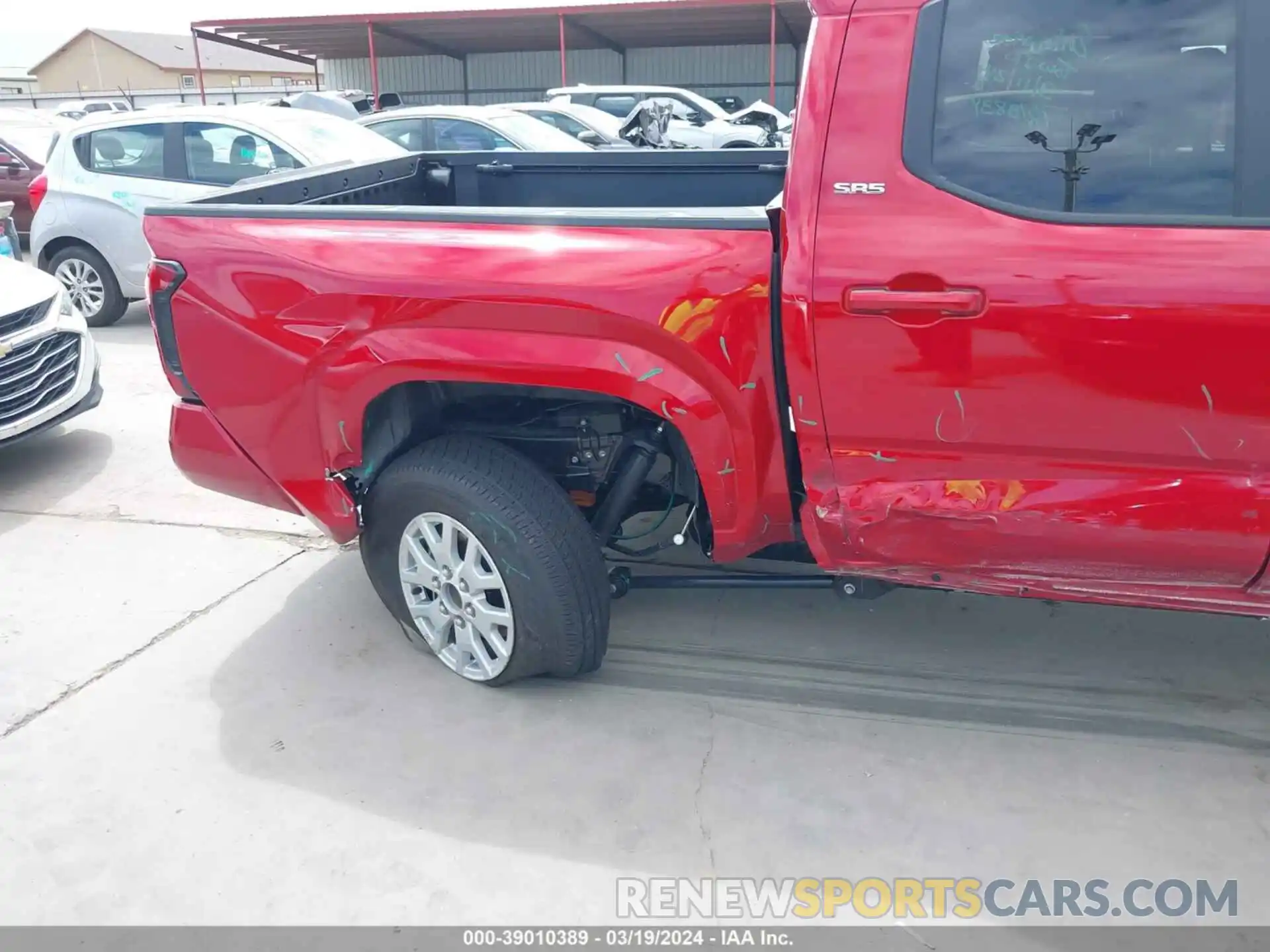 6 Photograph of a damaged car 3TYKB5FN7RT001356 TOYOTA TACOMA 2024