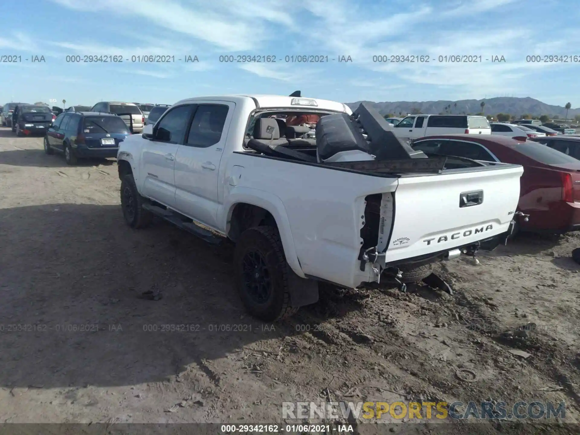 6 Photograph of a damaged car 3TMAZ5CN0KM081533 TOYOTA TACOMA 2WD 2019