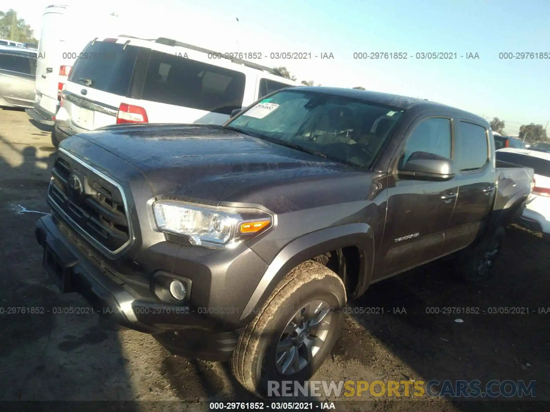 2 Photograph of a damaged car 3TMAZ5CN0KM081774 TOYOTA TACOMA 2WD 2019