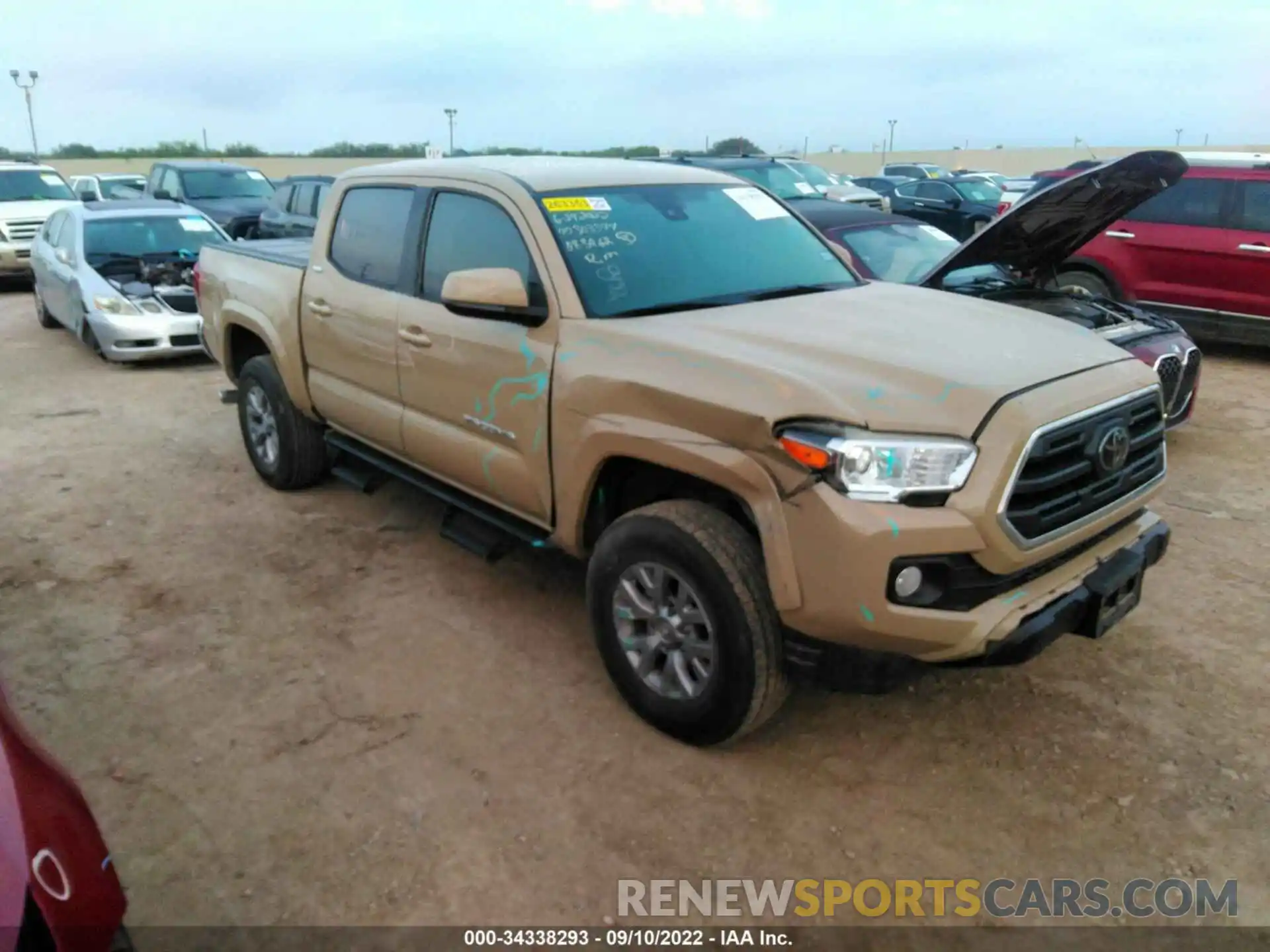 1 Фотография поврежденного автомобиля 3TMAZ5CN0KM083962 TOYOTA TACOMA 2WD 2019