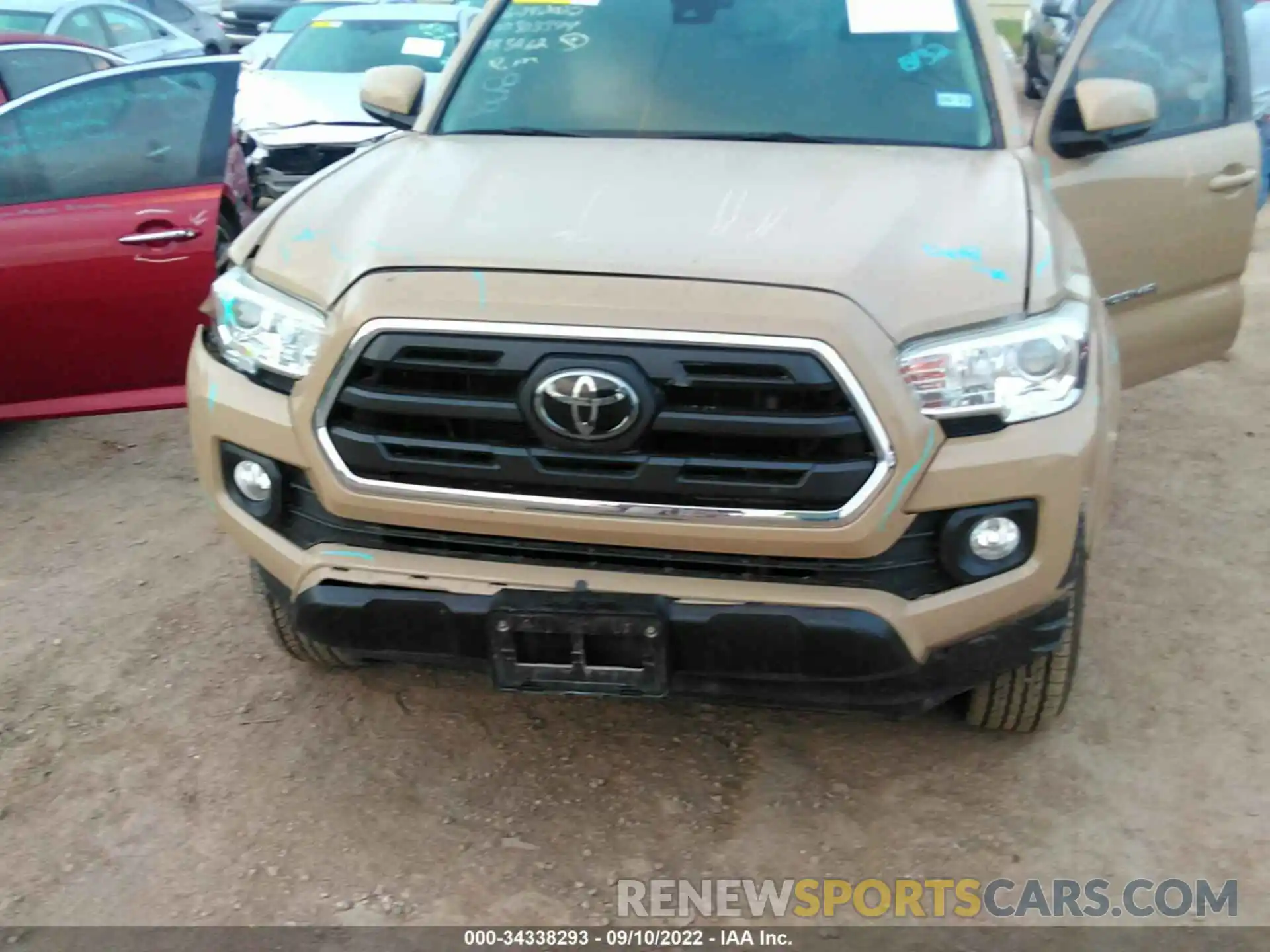 6 Фотография поврежденного автомобиля 3TMAZ5CN0KM083962 TOYOTA TACOMA 2WD 2019