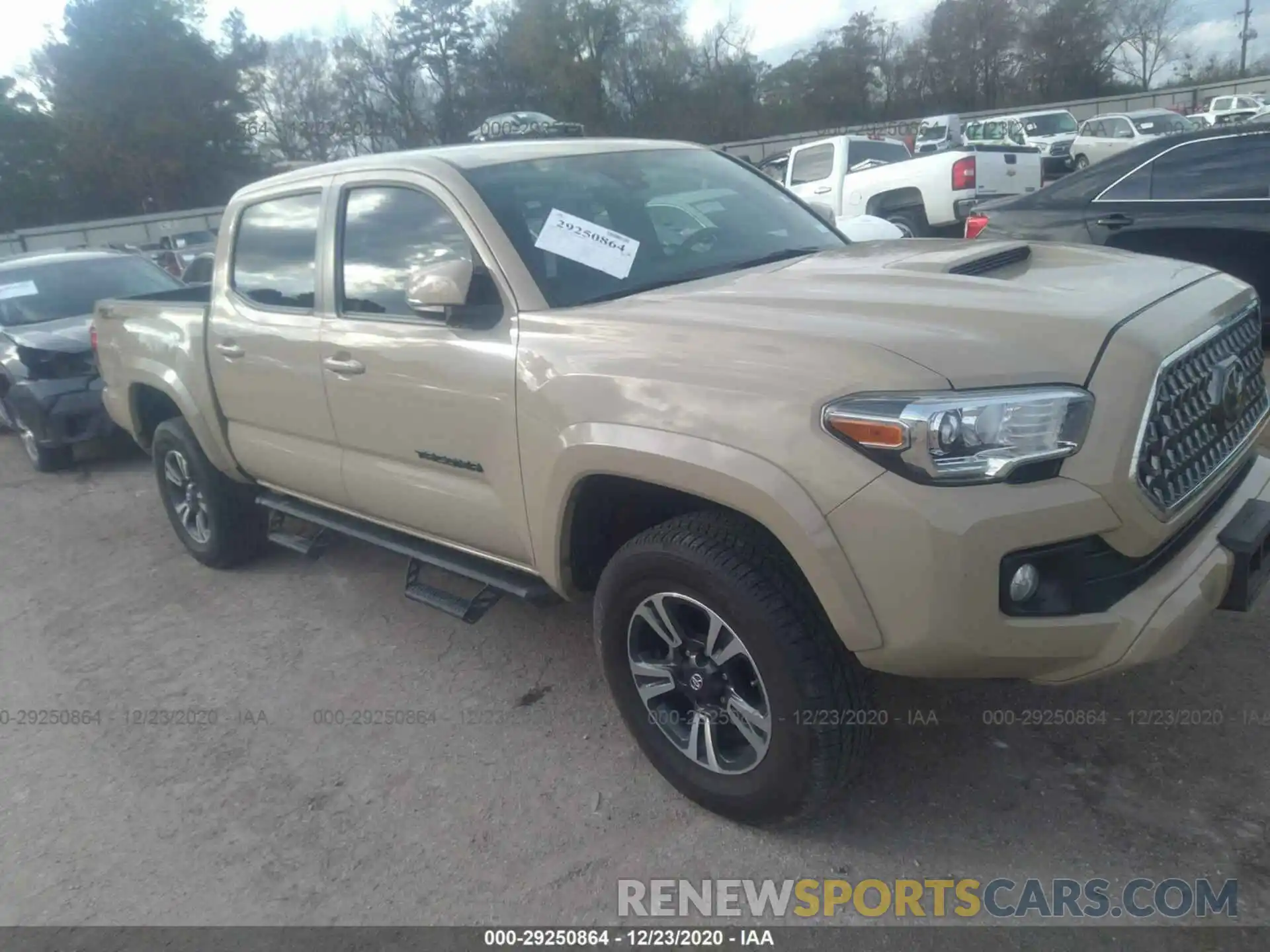 1 Photograph of a damaged car 3TMAZ5CN0KM084948 TOYOTA TACOMA 2WD 2019