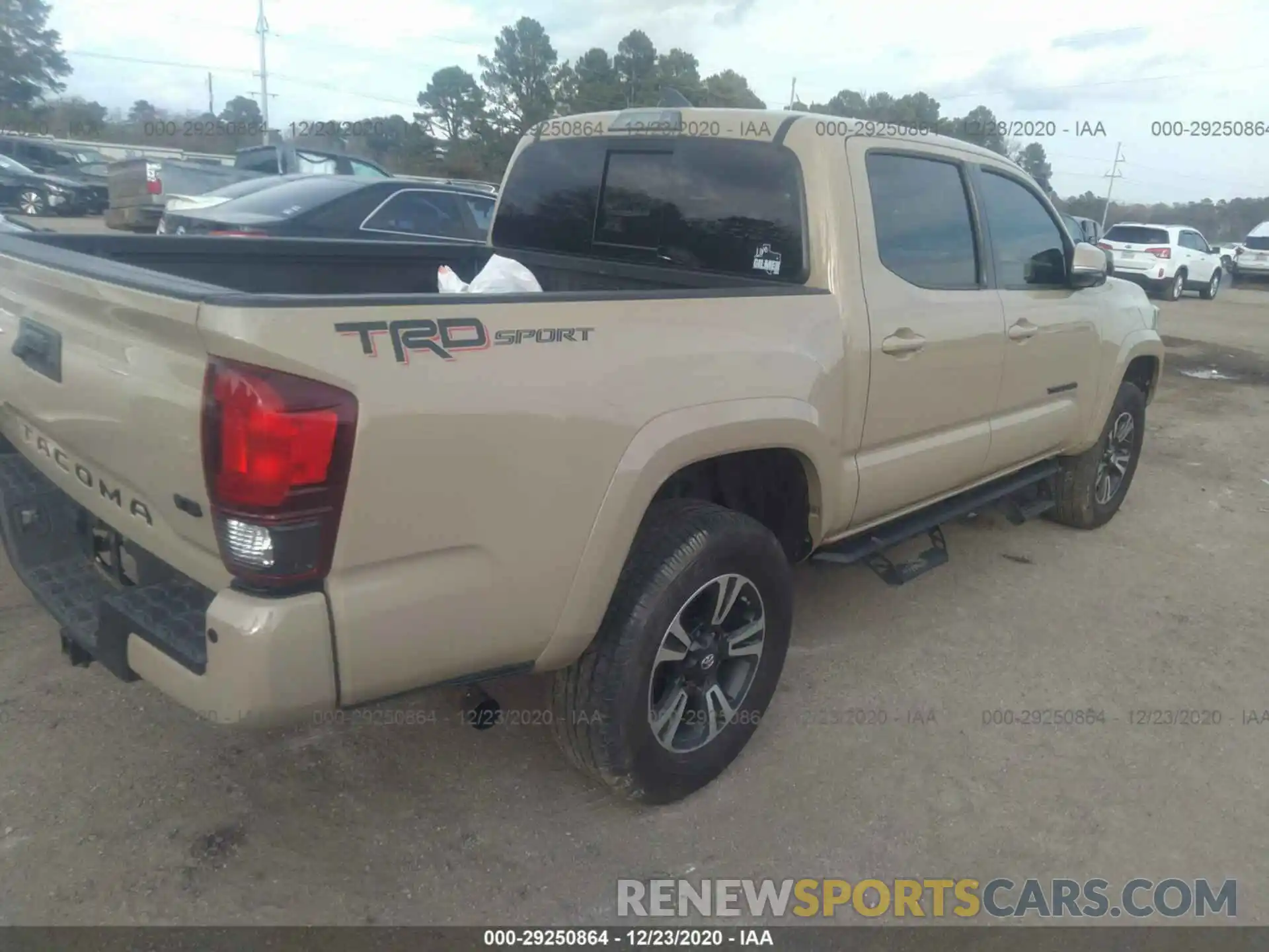 4 Photograph of a damaged car 3TMAZ5CN0KM084948 TOYOTA TACOMA 2WD 2019