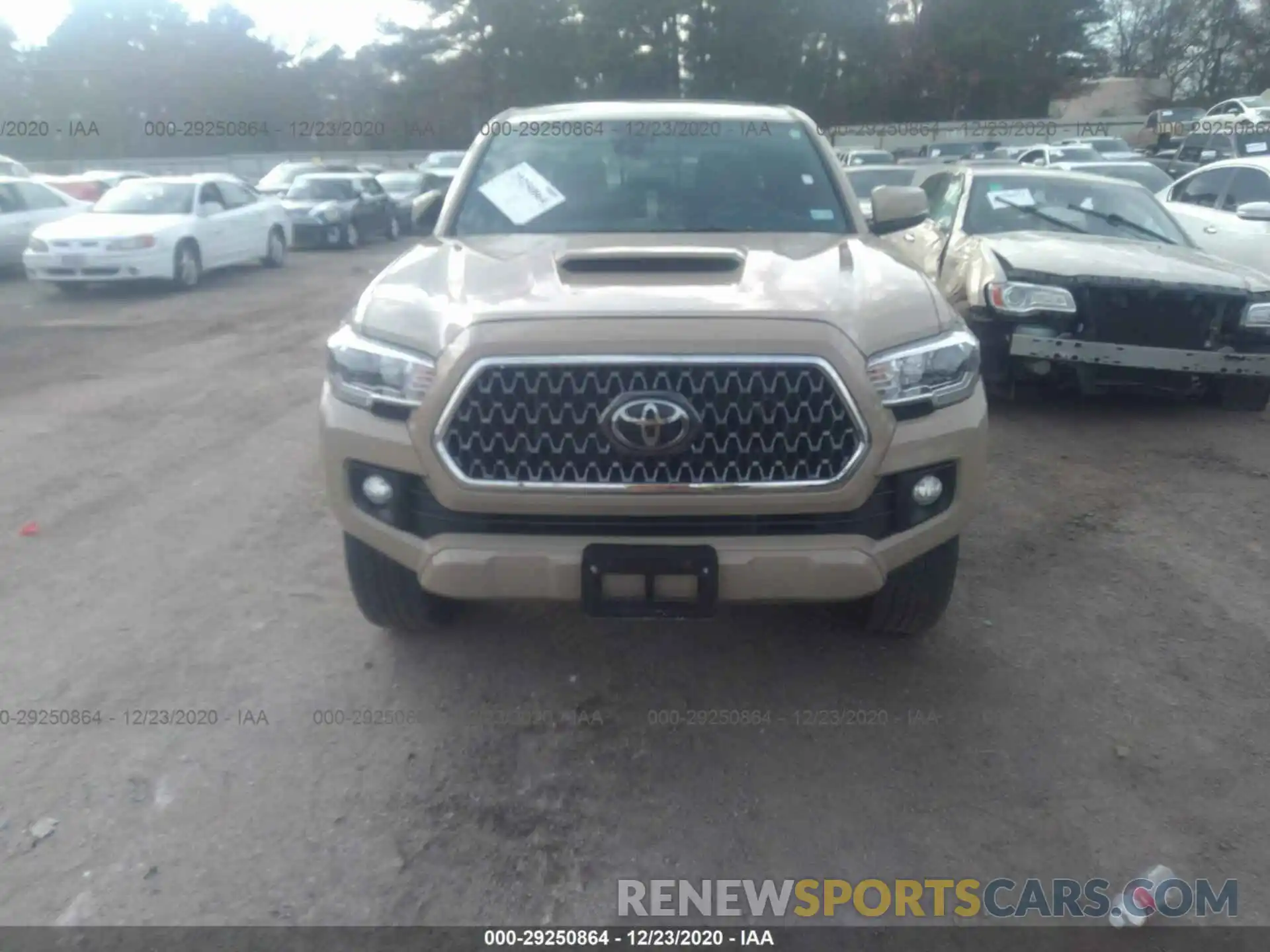 6 Photograph of a damaged car 3TMAZ5CN0KM084948 TOYOTA TACOMA 2WD 2019